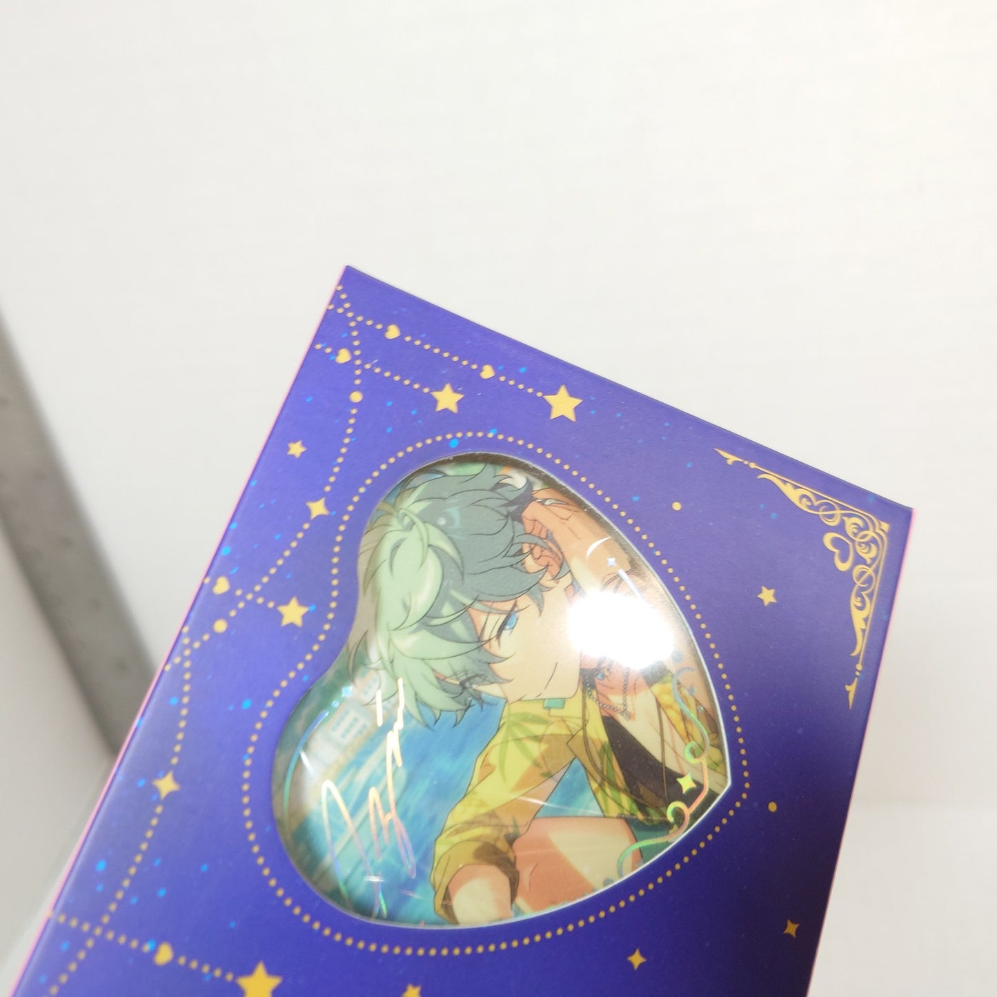 Izumi Sena Knights Ensemble Stars CN Valentine Heart Badge Pin Set