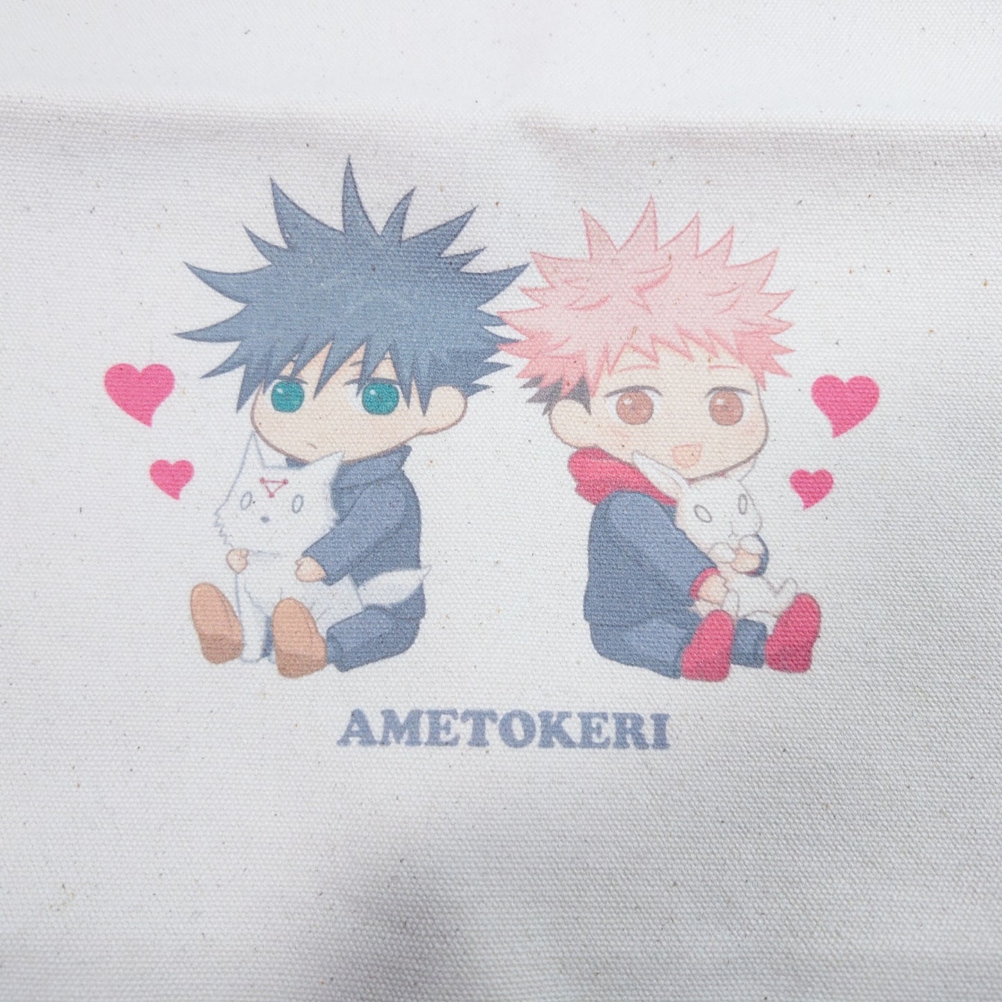 Yuji Itadori x Megumi Fushiguro Jujutsu Kaisen Doujin Tote Bag