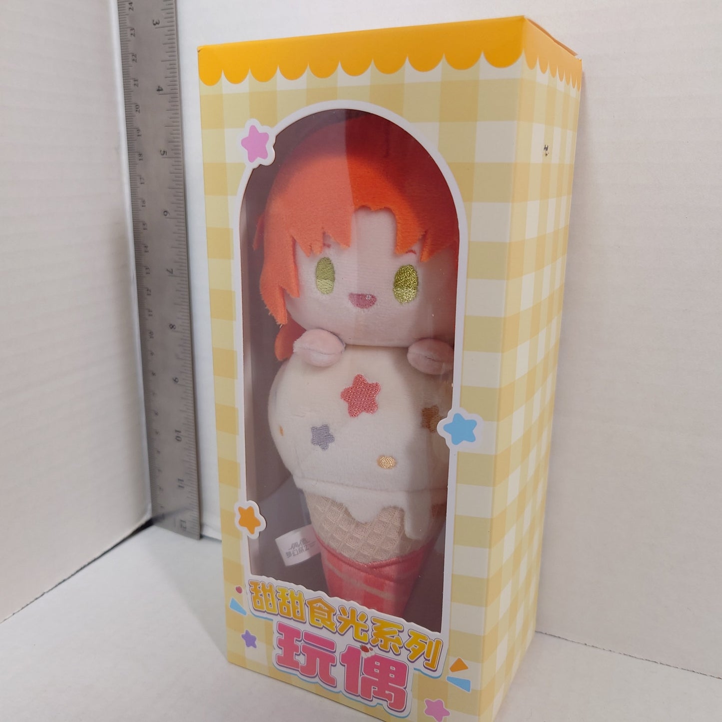 BOX DAMAGED Leo Tsukinaga Knights Ensemble Stars CN Ice Cream Plush