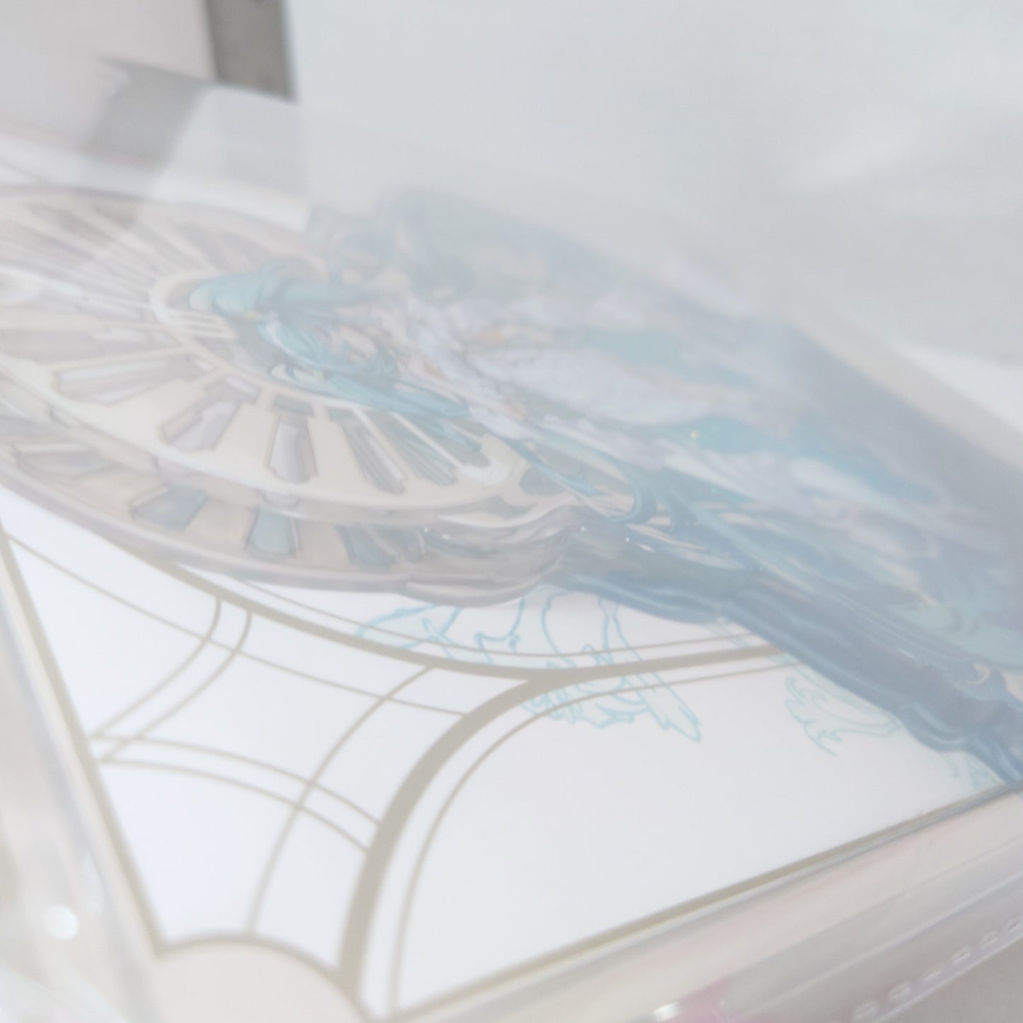 MIKU HATSUNE VOCALOID Glitter Filled Acrylic Stand