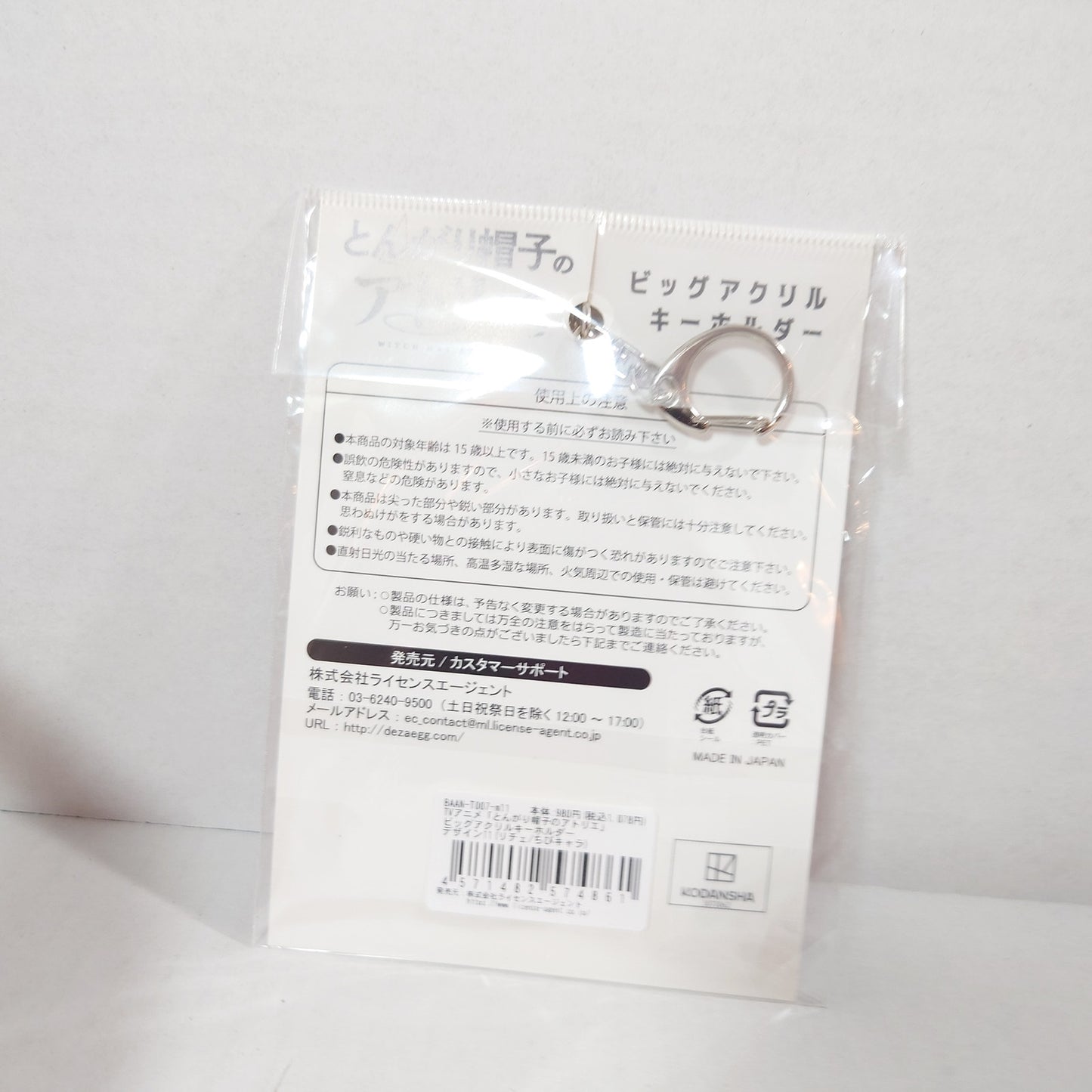 Richeh Witch Hat Atelier Acrylic Keychain