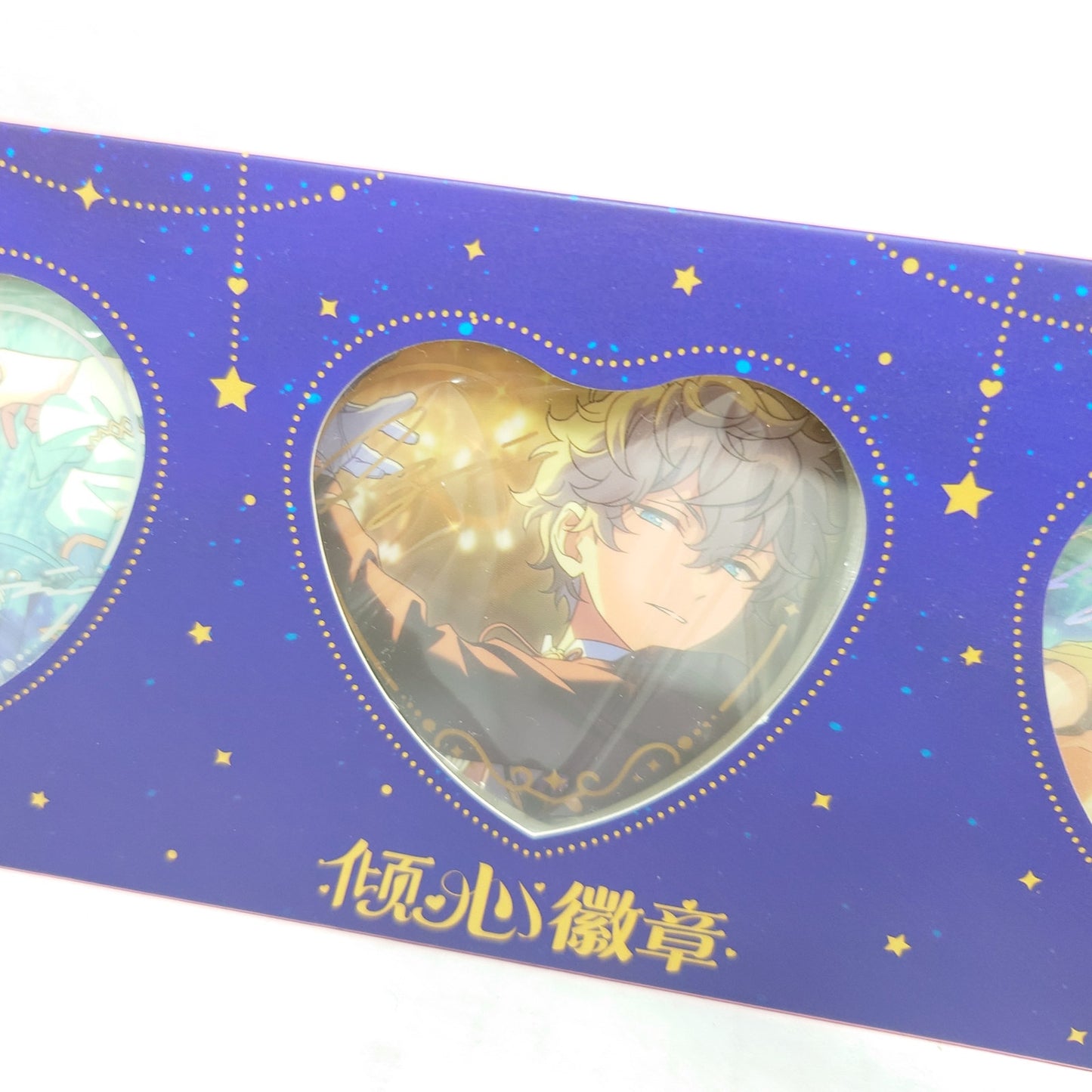 Izumi Sena Knights Ensemble Stars CN Valentine Heart Badge Pin Set