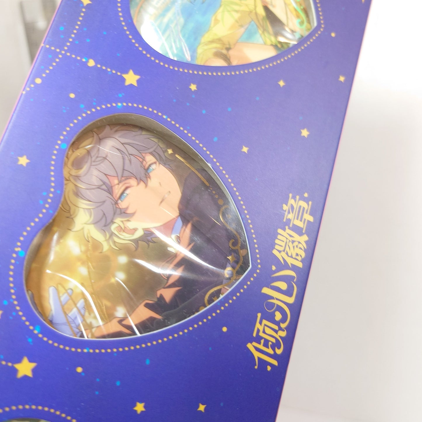 Izumi Sena Knights Ensemble Stars CN Valentine Heart Badge Pin Set