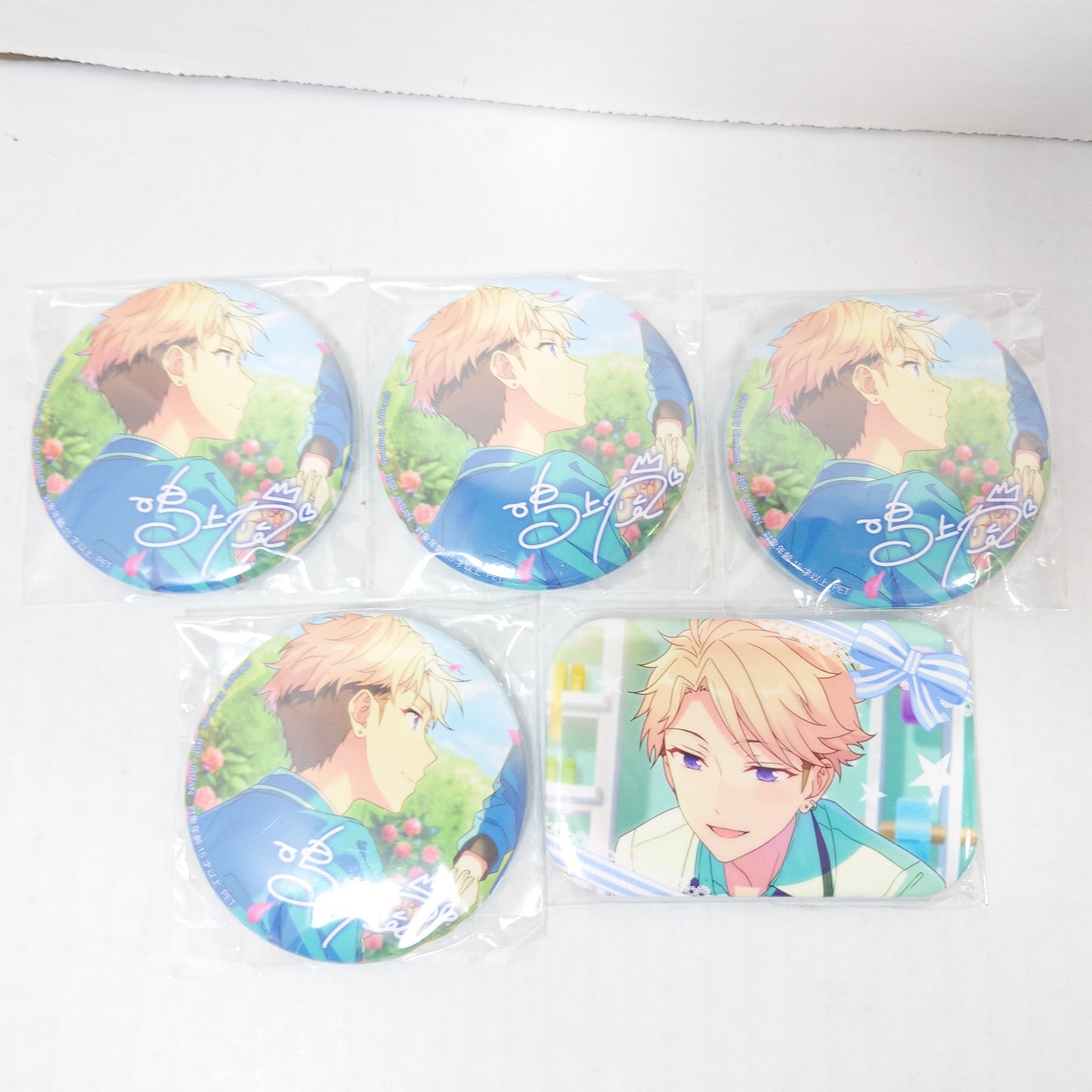 Arashi Narukami Knights Ensemble Stars Pin Button Set