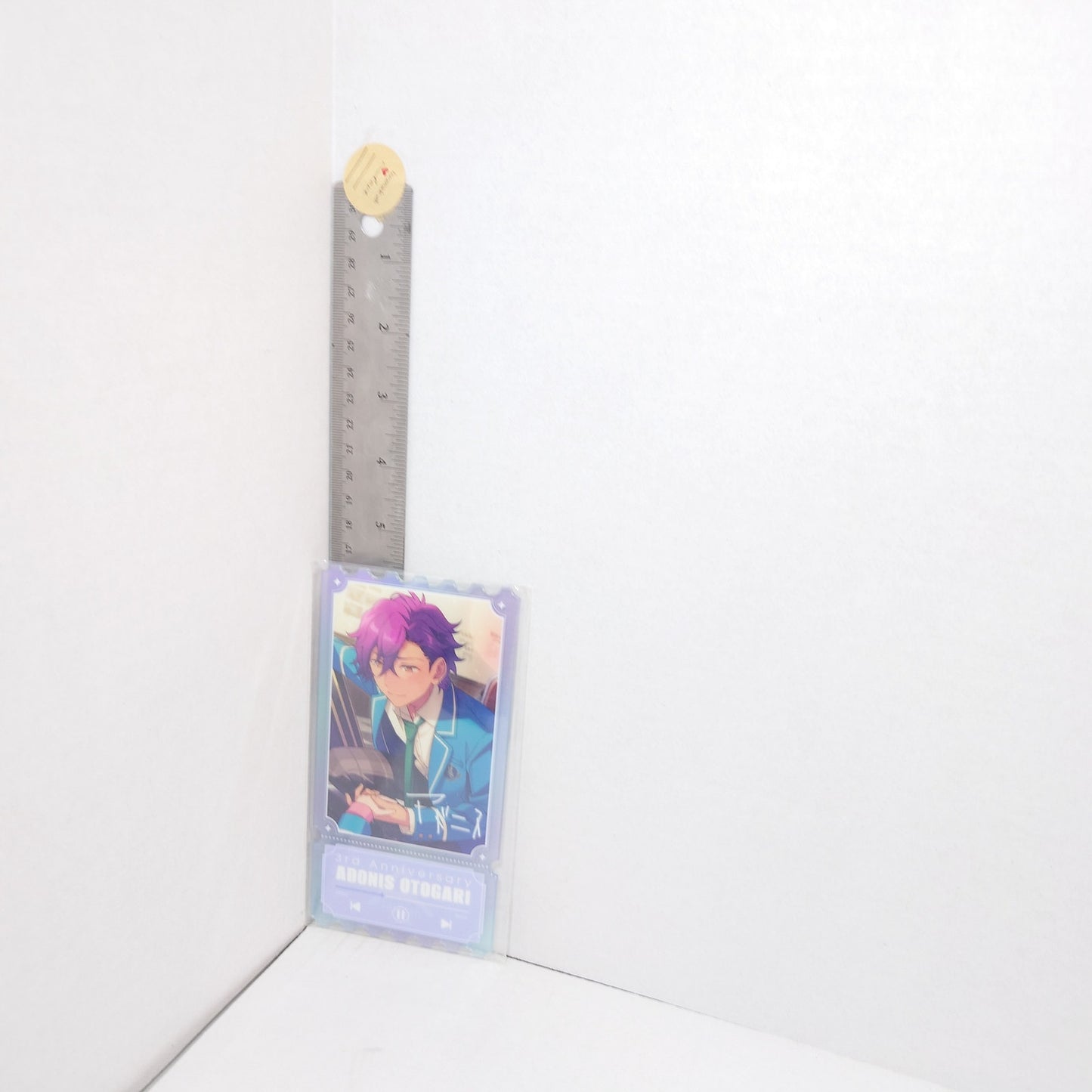 Adonis Otogari UNDEAD Ensemble Stars KR 3rd Anniversary Acrylic Ticket