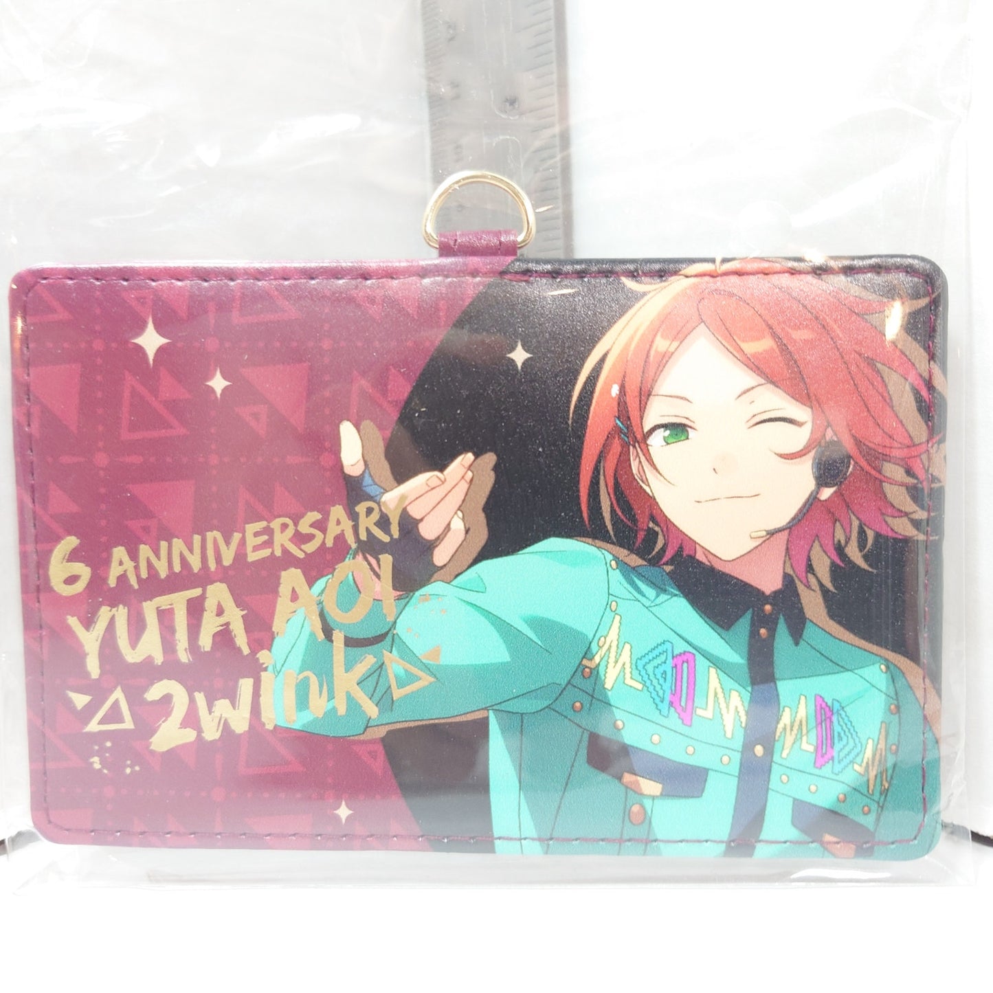 Hinata Aoi 2wink Ensemble Stars CN 6th Anniversary Pass Case