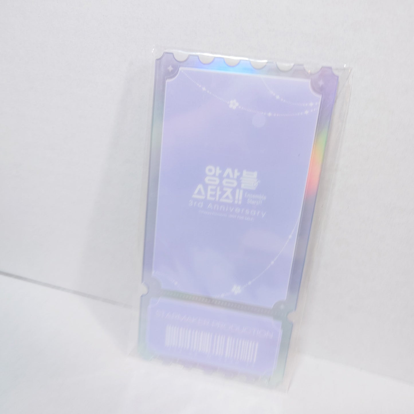 Makoto Yuuki Trickstar Ensemble Stars KR 3rd Anniversary Acrylic Ticket