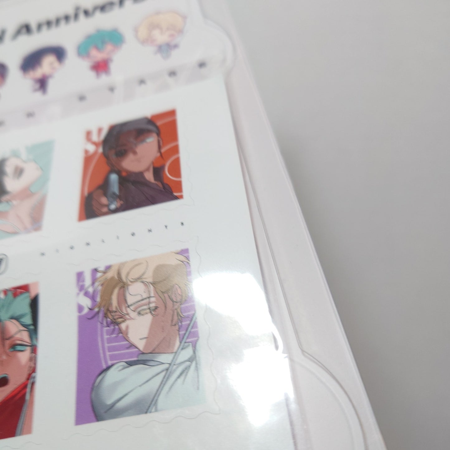 Alien Stage Passion Love Group Badge Set & Stamp Sticker