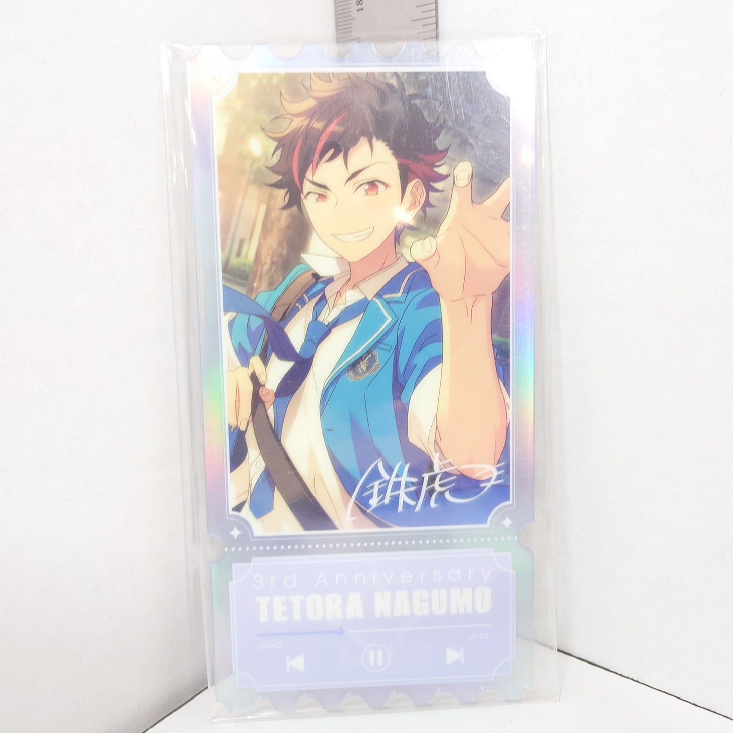 Tetora Nagumo RYUSEITAI Ensemble Stars KR 3rd Anniversary Acrylic Ticket