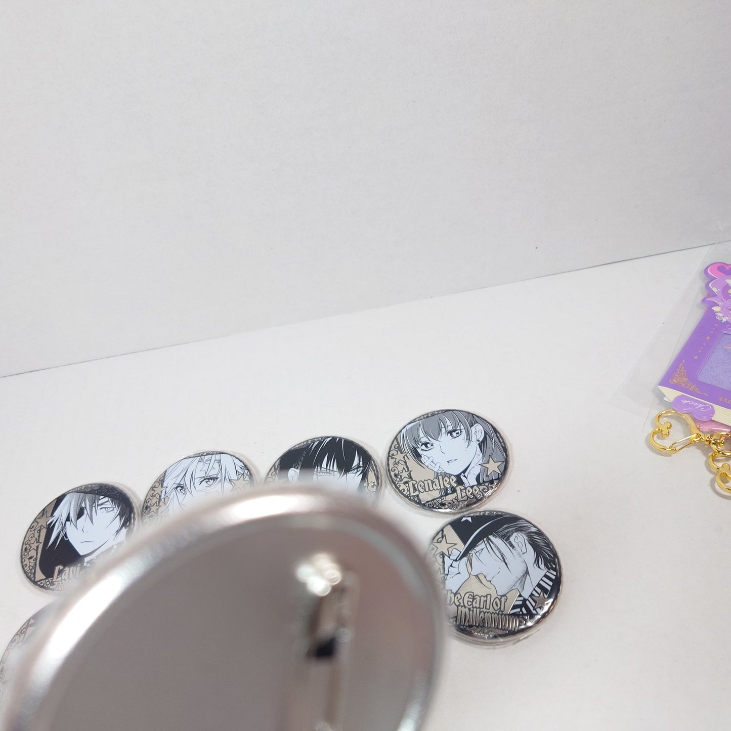 COMPLETE SET D.gray-man Metal Badge Collection