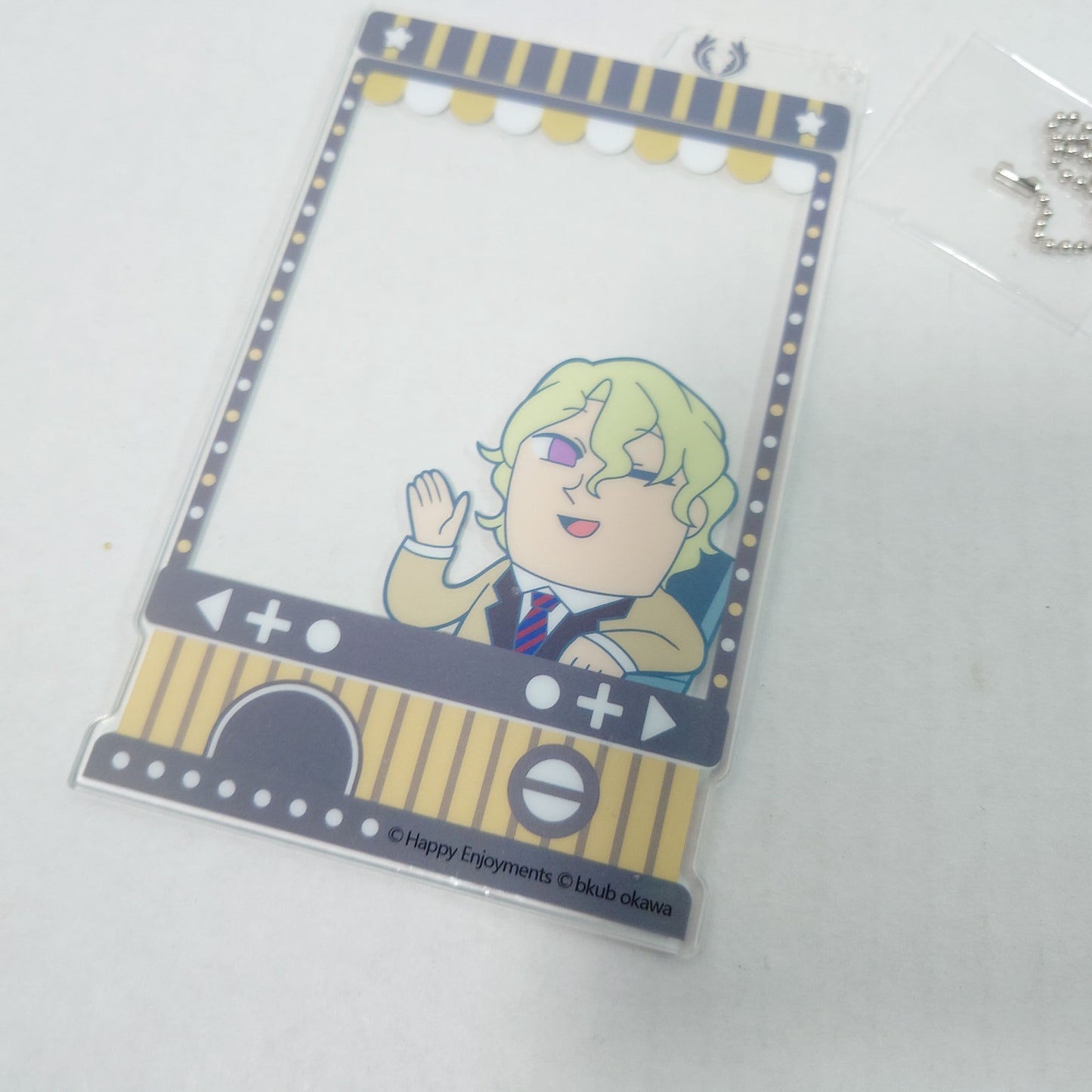 Hiyori Tomoe Eden Ensemble Stars x bkub okawa Acrylic Card Keychain