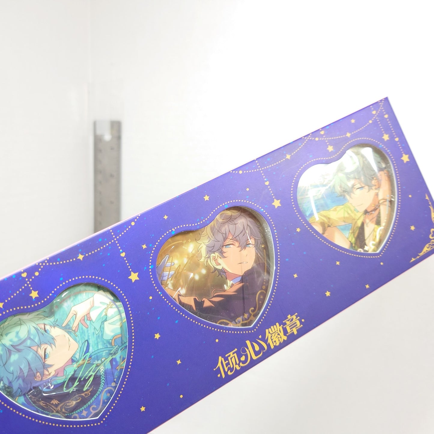 Izumi Sena Knights Ensemble Stars CN Valentine Heart Badge Pin Set