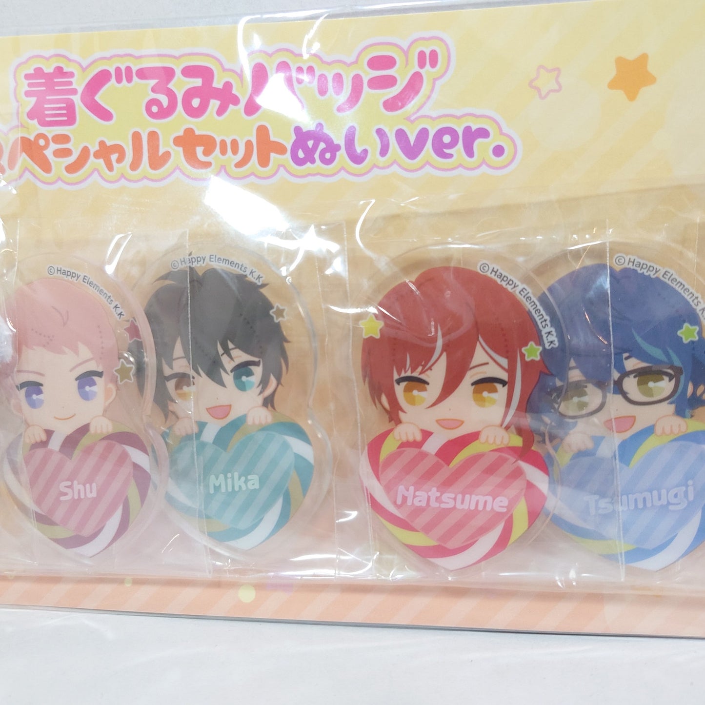 Valkyrie & Switch Ensemble Stars Kigurumi Badge Set
