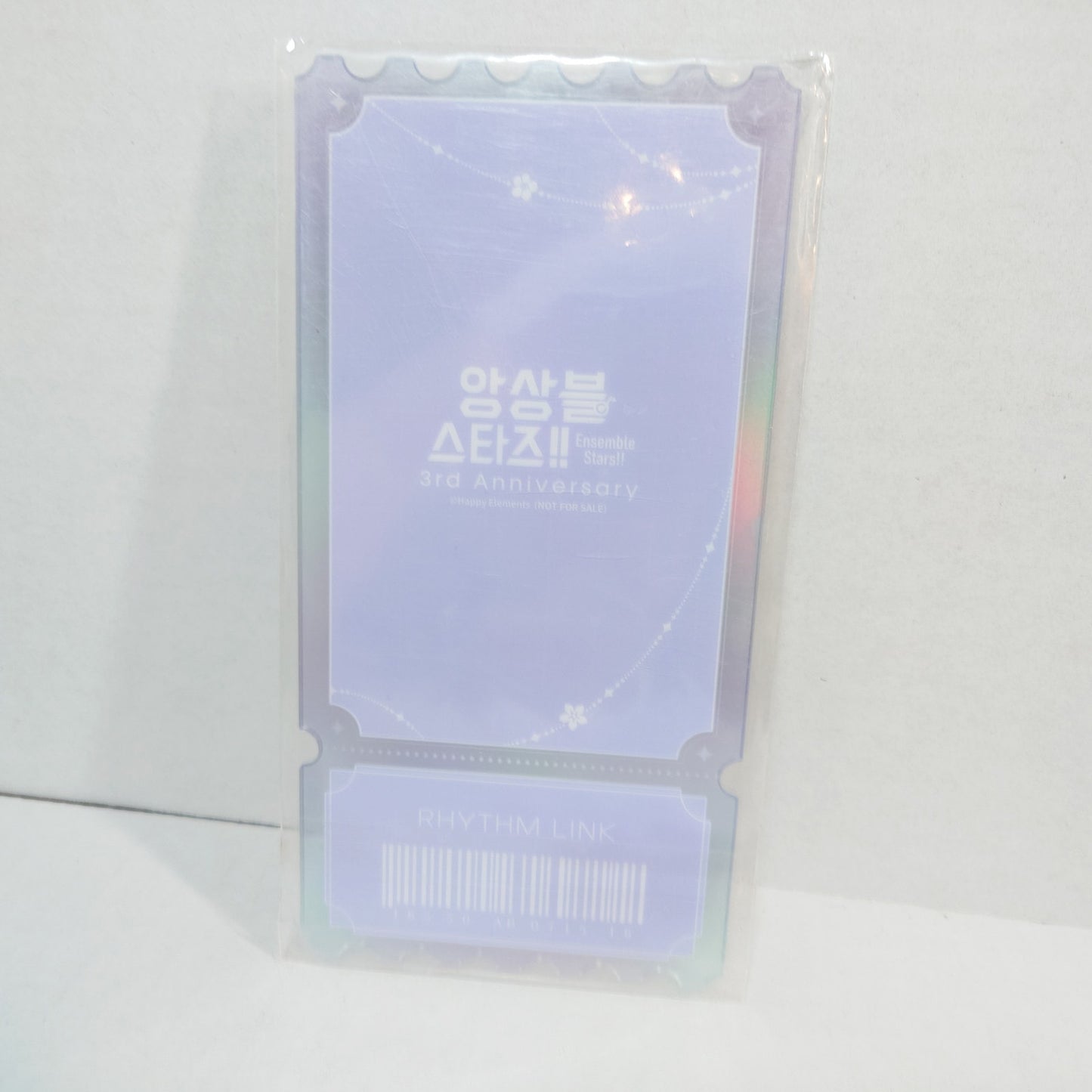Hajime Shino Ra*bits Ensemble Stars KR 3rd Anniversary Acrylic Ticket