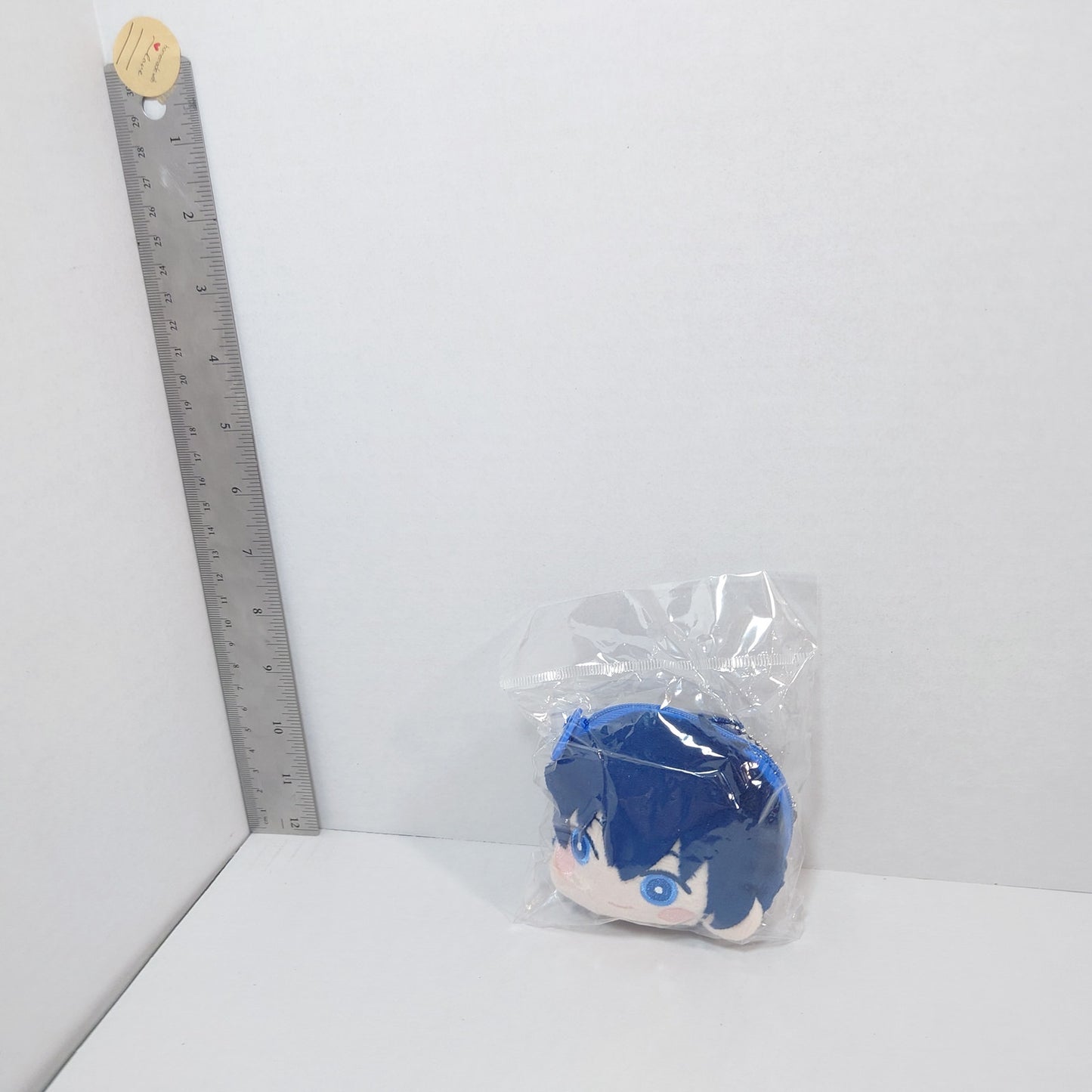 Yoichi Isagi Blue Lock Face Coin Pouch Plush