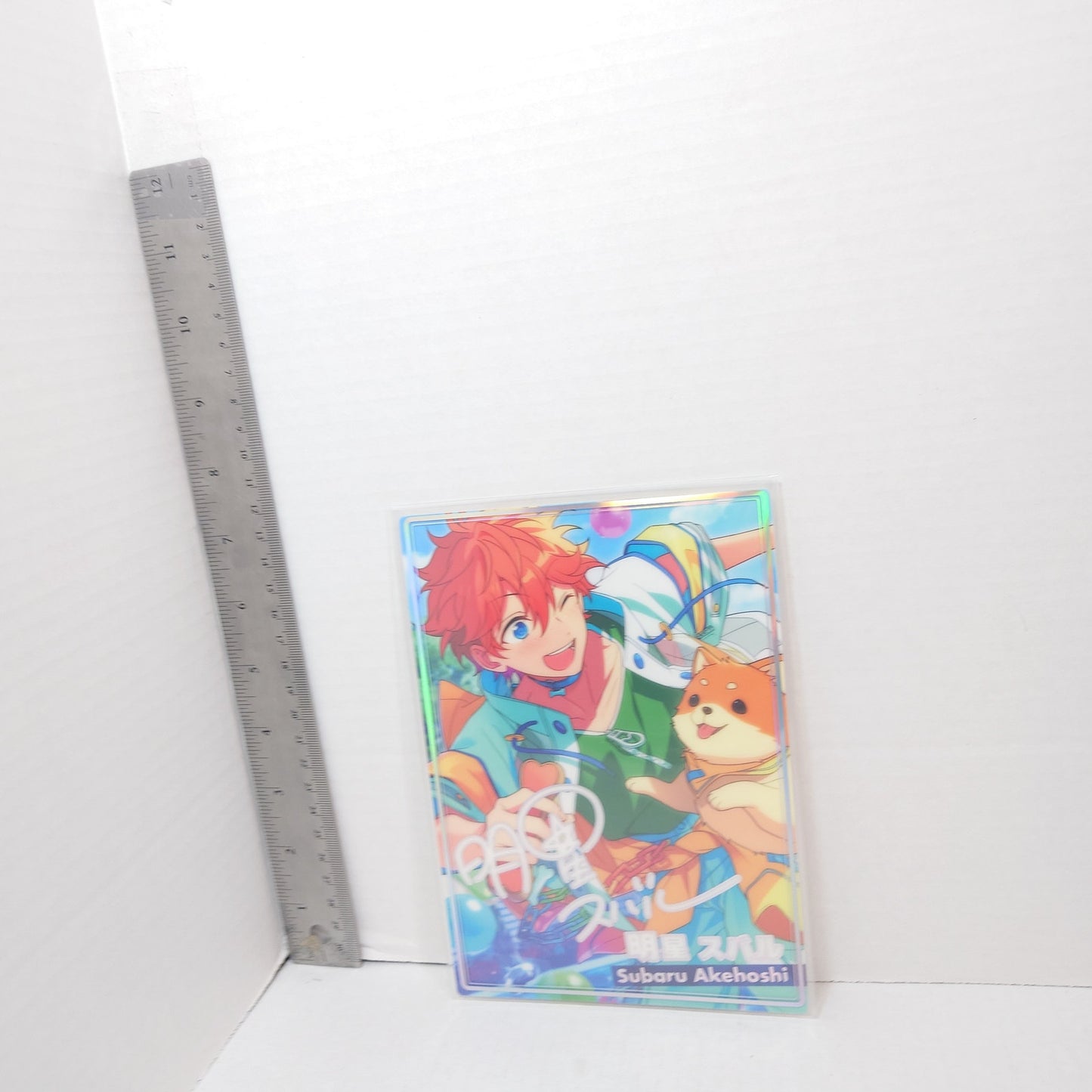Subaru Akehoshi Ensemble Stars Plastic Postcard w/Stand