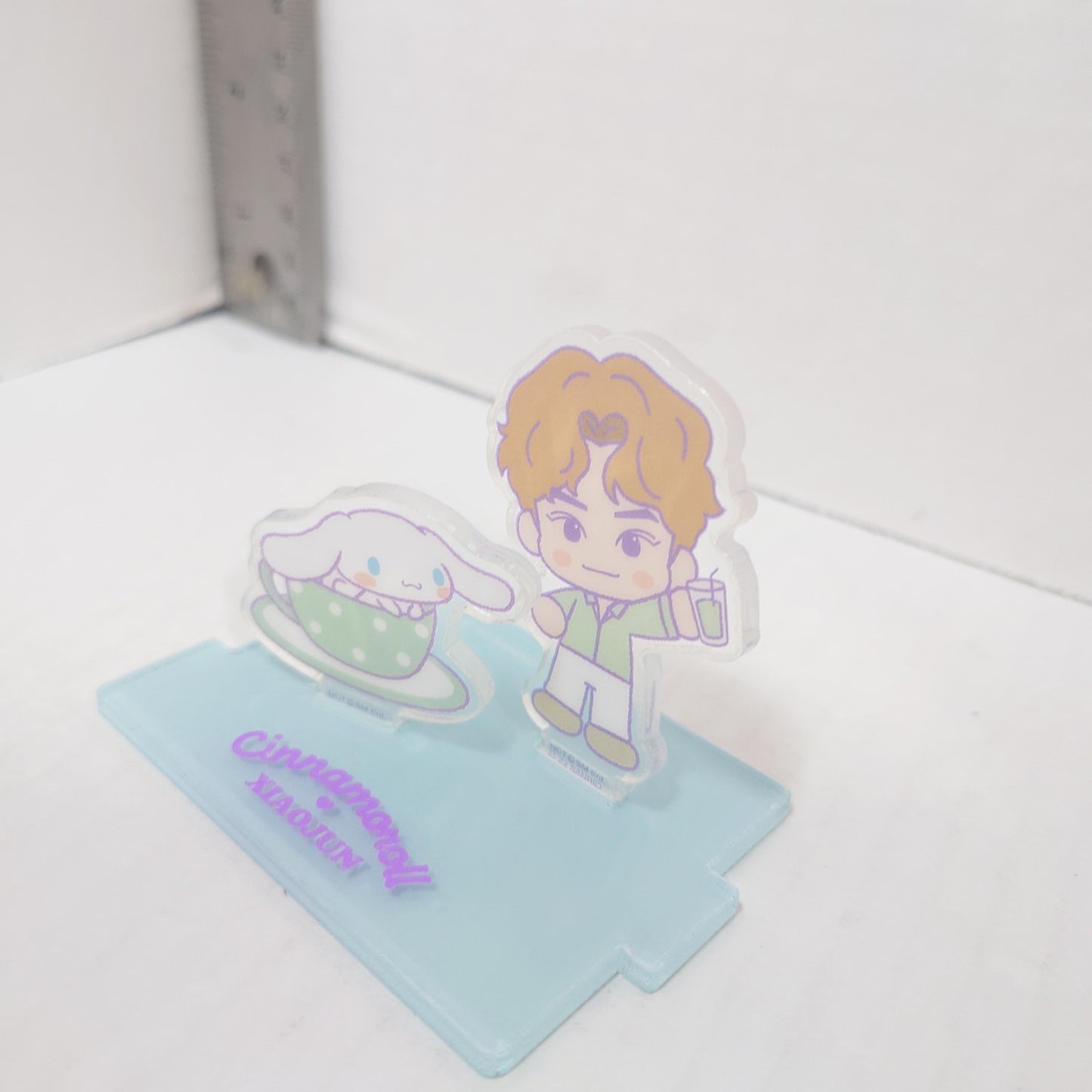 NCT x Sanrio Xiaojun & Cinnamoroll Acrylic Stand & Photocard Set