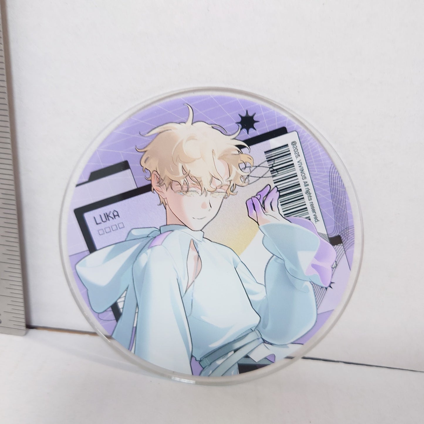 Luka Alien Stage animatecafe Lucky Draw Acrylic Coaster
