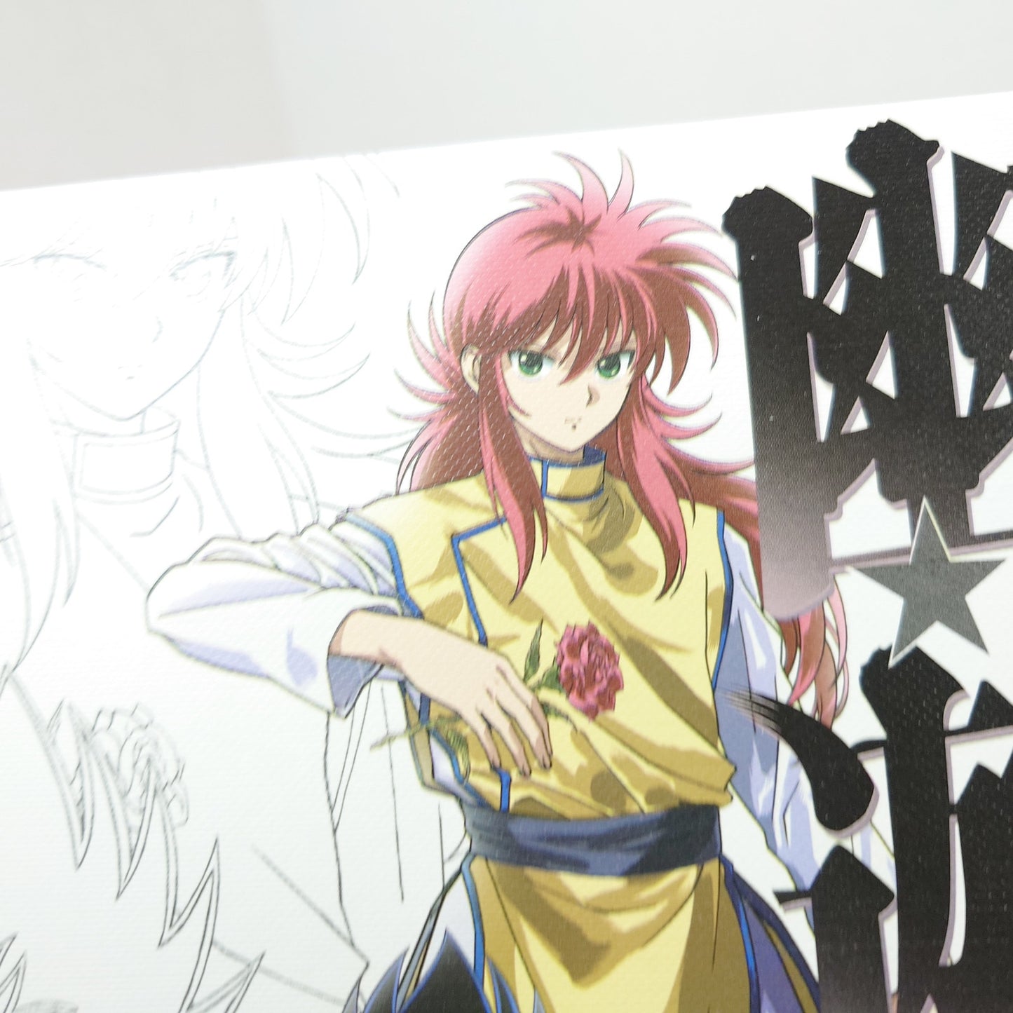 Hiei & Kurama YuYu Hakusho Ichiban Kuji Canvas Board