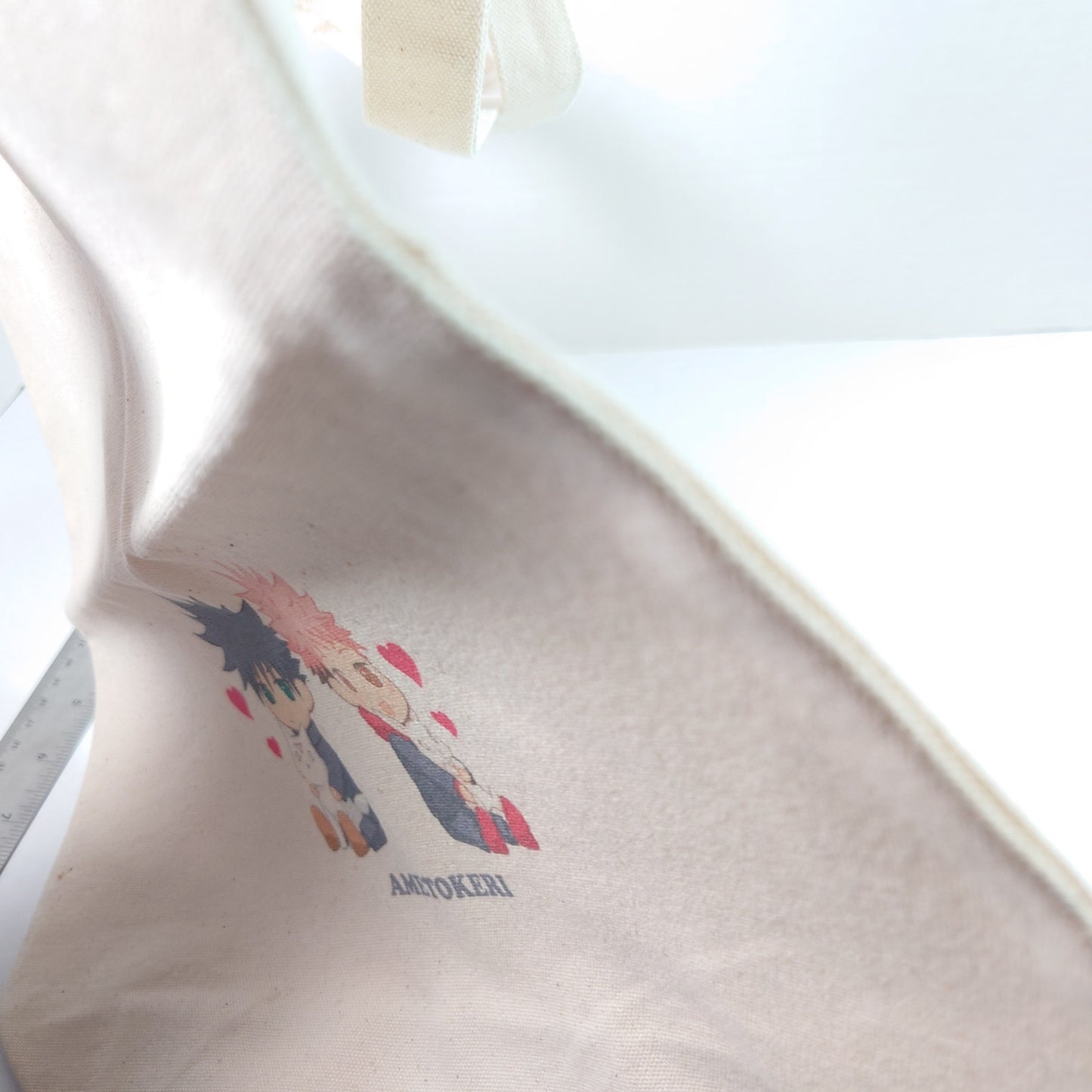Yuji Itadori x Megumi Fushiguro Jujutsu Kaisen Doujin Tote Bag