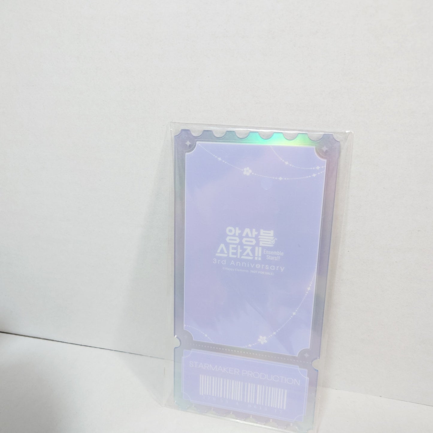 Tetora Nagumo RYUSEITAI Ensemble Stars KR 3rd Anniversary Acrylic Ticket