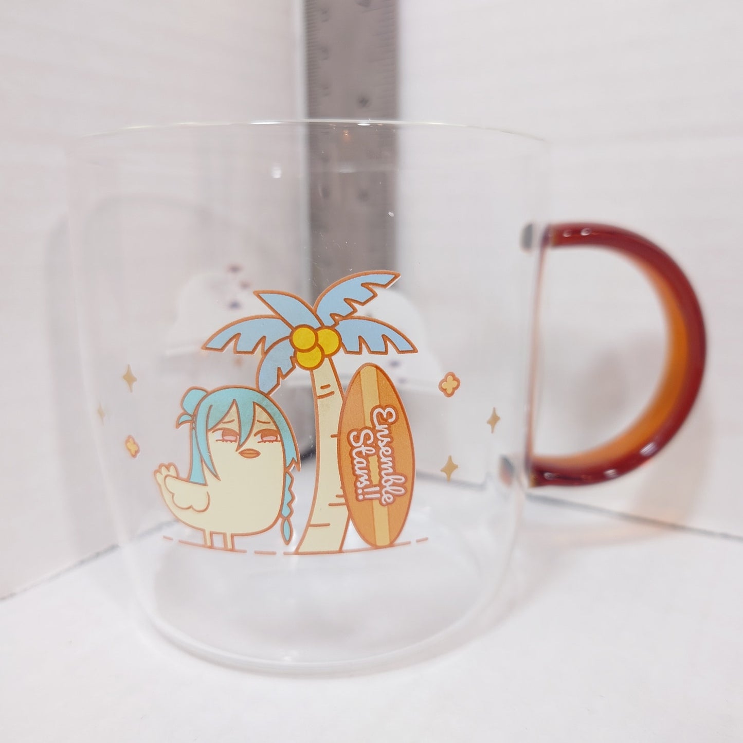 Wataru Hibiki fine Ensemble Stars x Okawa Bkub Glass Cup Mug