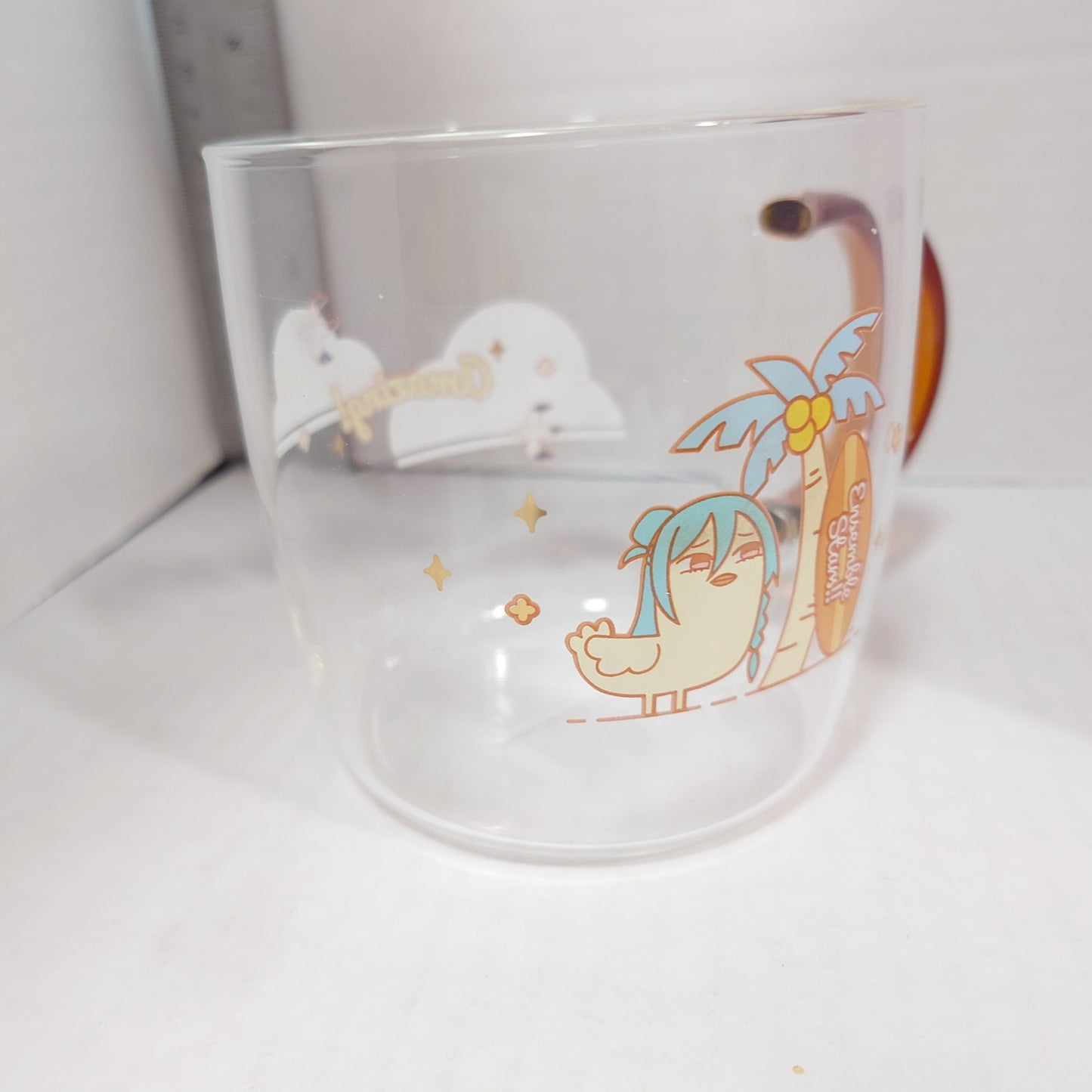 Wataru Hibiki fine Ensemble Stars x Okawa Bkub Glass Cup Mug