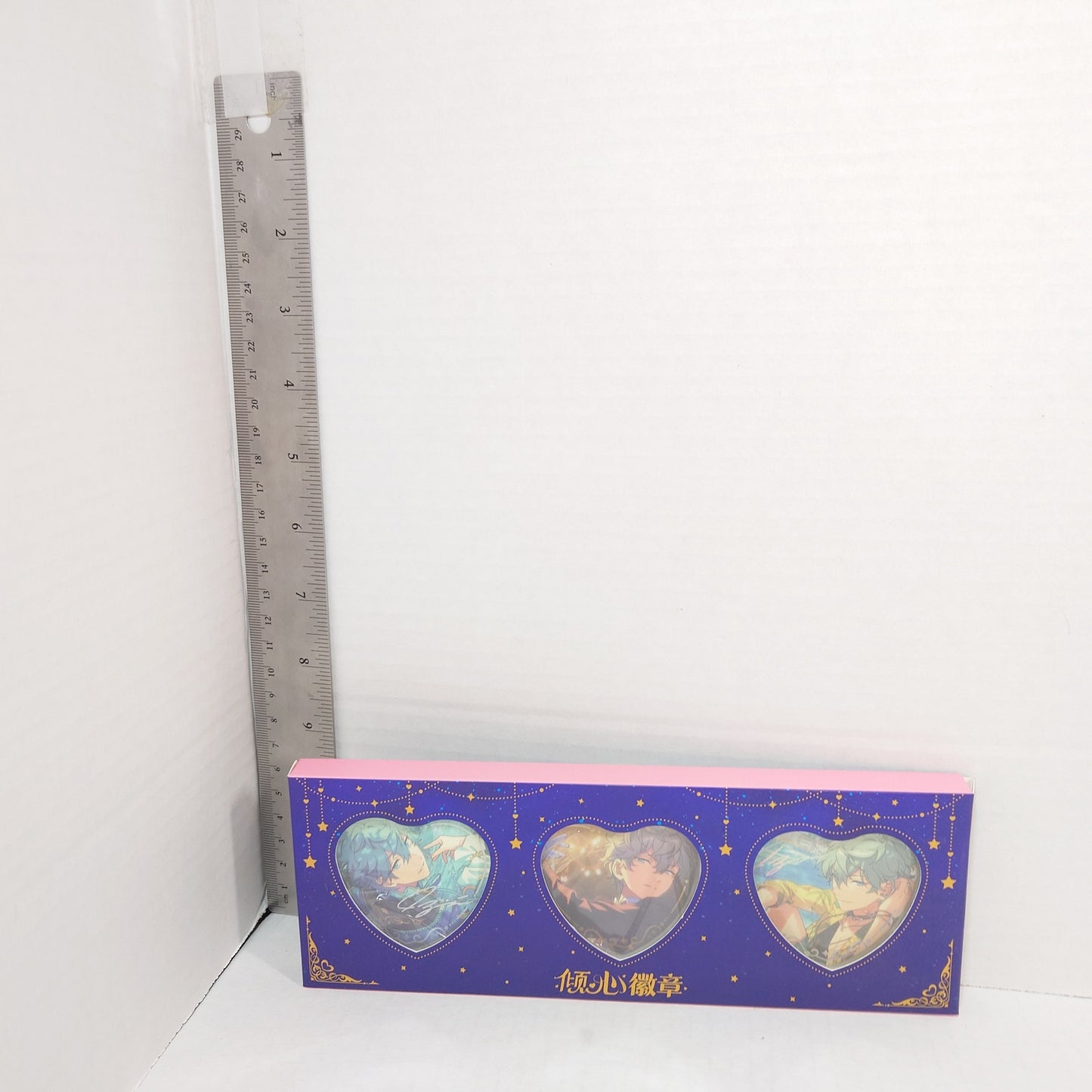Izumi Sena Knights Ensemble Stars CN Valentine Heart Badge Pin Set