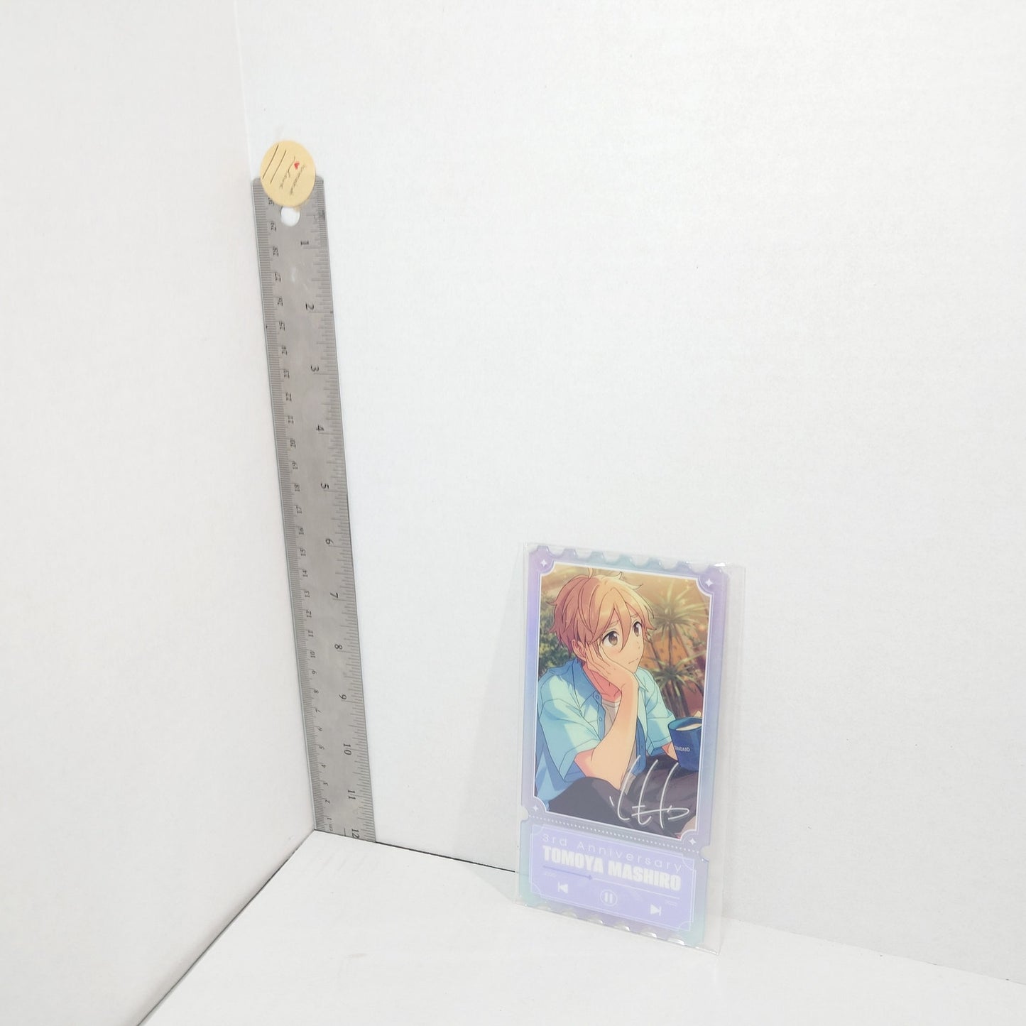 Tomoya Mashiro Ra*bits Ensemble Stars KR 3rd Anniversary Acrylic Ticket
