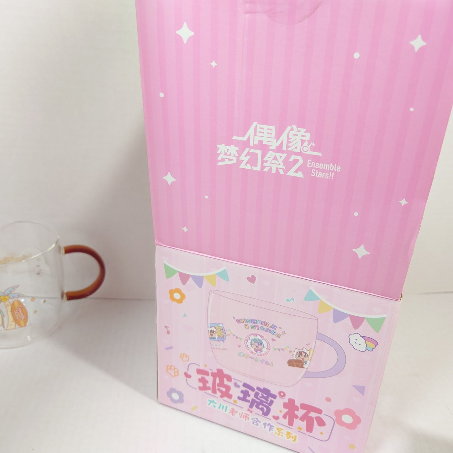 Wataru Hibiki fine Ensemble Stars x Okawa Bkub Glass Cup Mug
