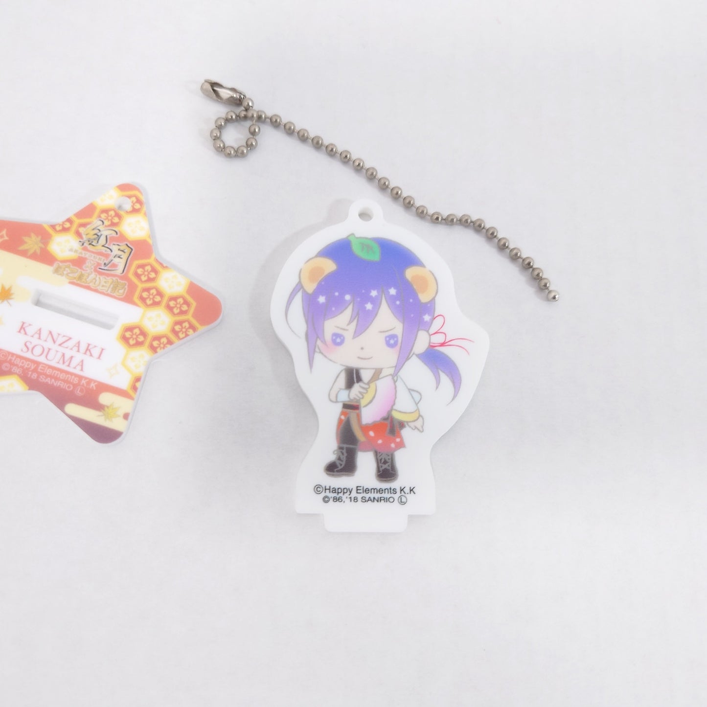 Sanrio x Ensemble Stars AKATSUKI Kanzaki Souma Keychain