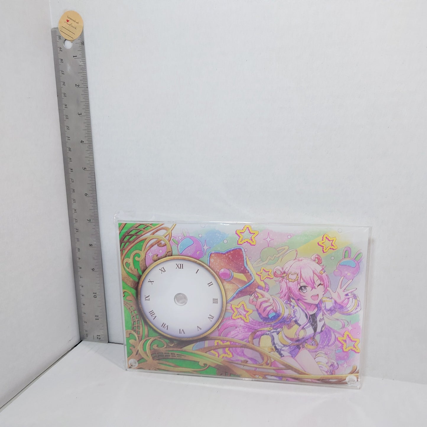 Lumina Ichihoshi Unichord D4DJ 5th Anniversary Acrylic Clock