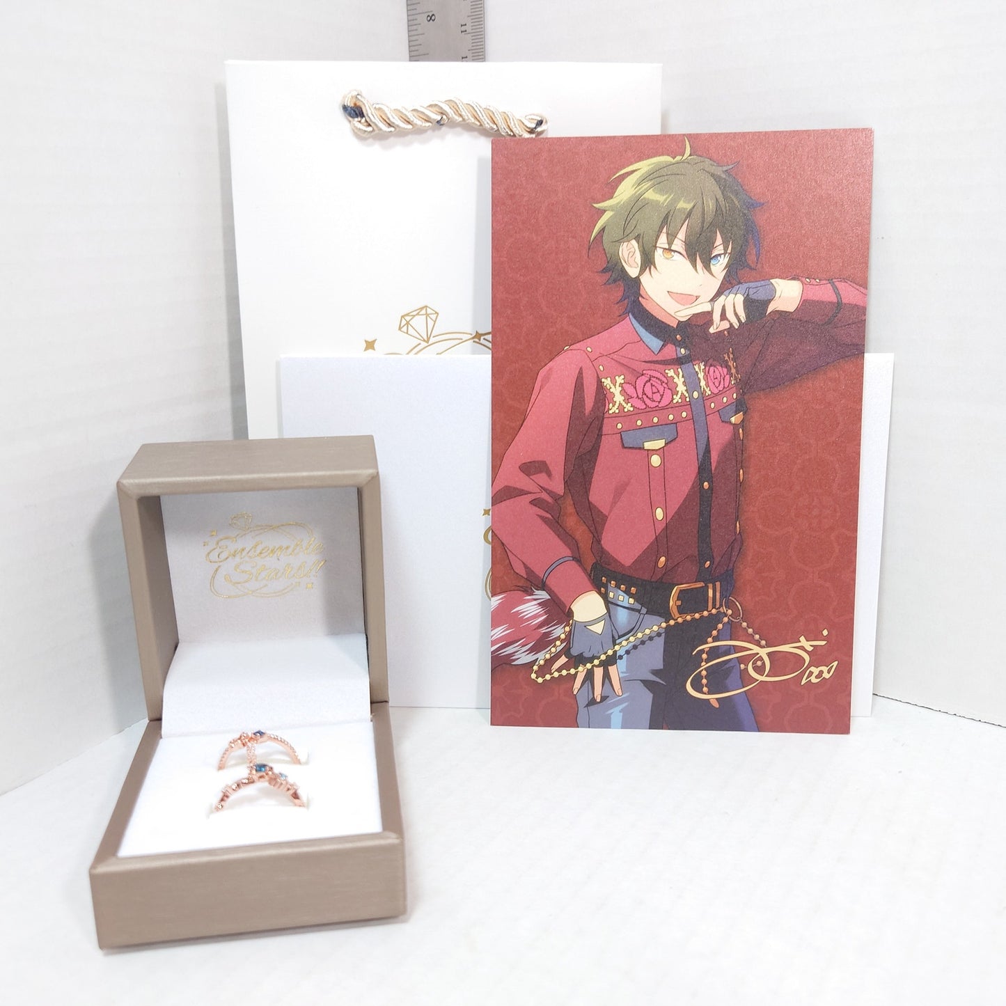 Mika Kagehira Valkyrie Ensemble Stars 7th Anniversary Ring Set Rose Ver