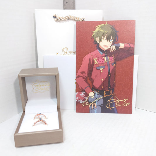 Mika Kagehira Valkyrie Ensemble Stars 7th Anniversary Ring Set Rose Ver
