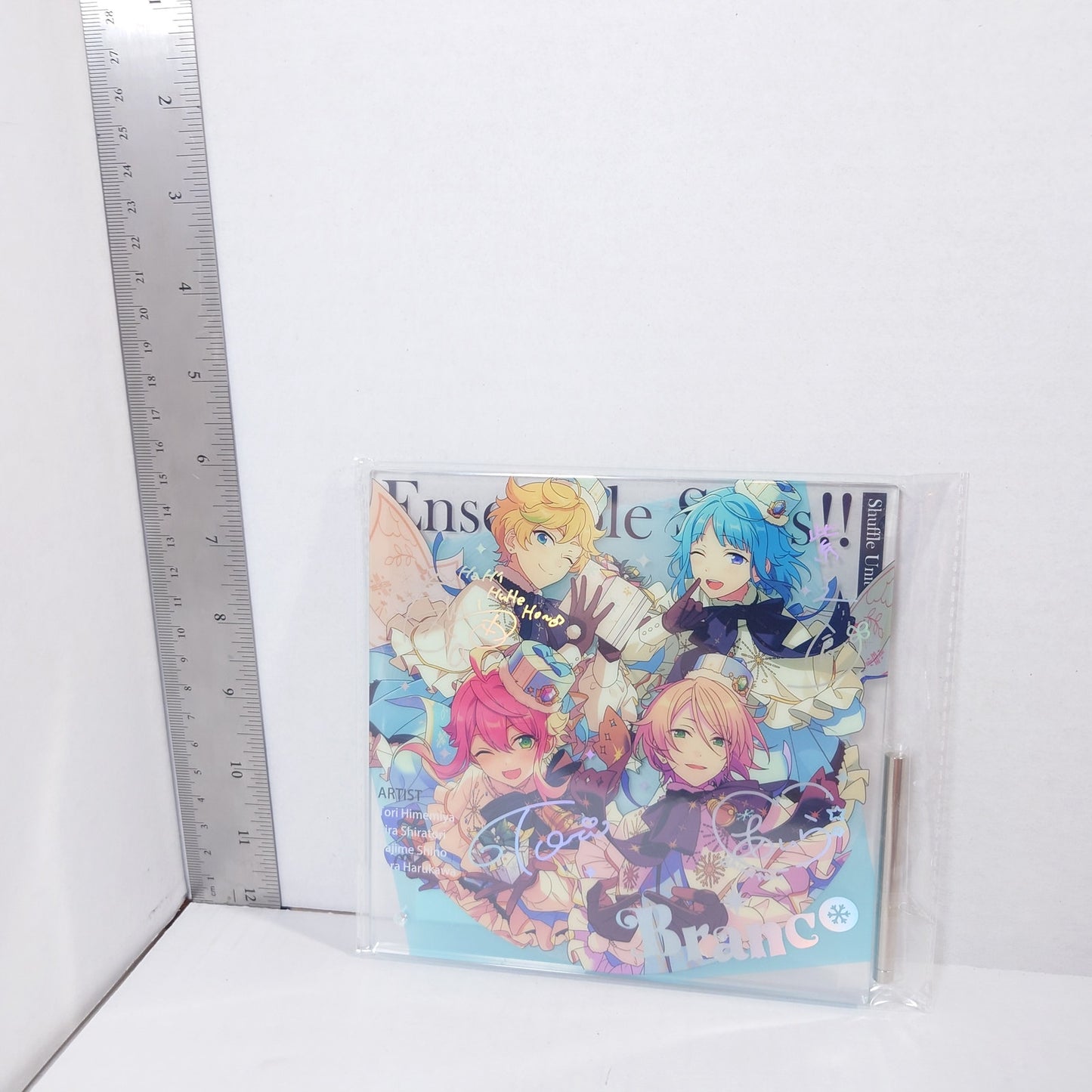 Ensemble Stars Shuffle Unit Acrylic Stand Branco Ver.