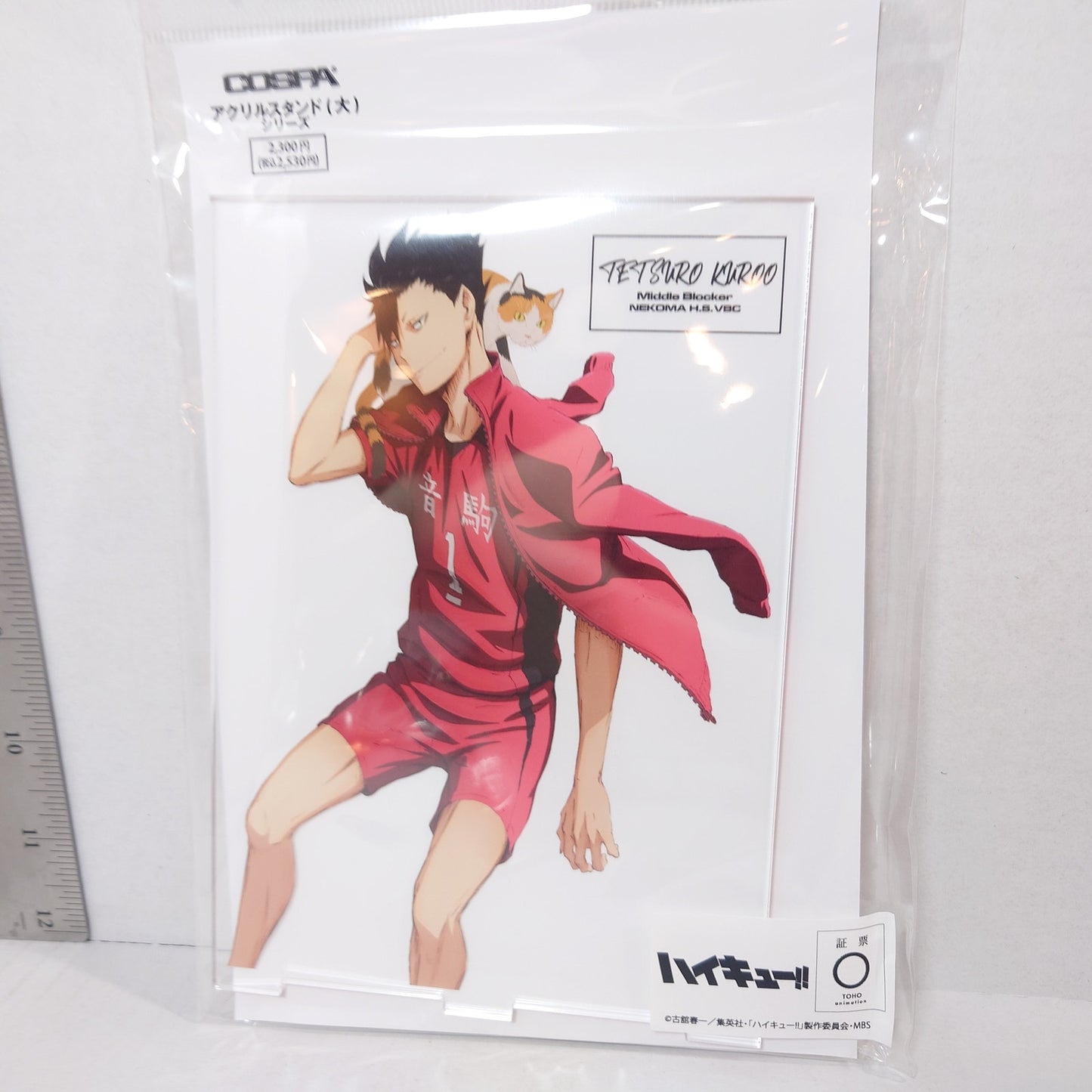 Tetsuro Kuro Haikyuu! Acrylic Panel/Stand