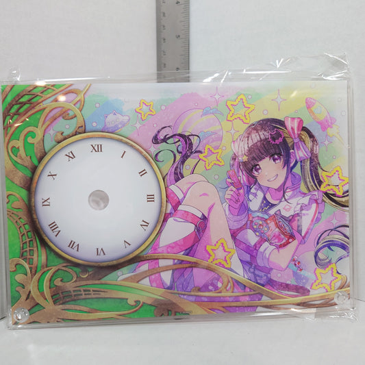 Michiru Kaibara Unichord D4DJ 5th Anniversary Acrylic Clock