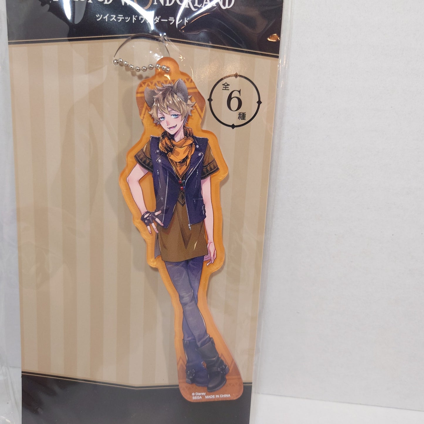 Ruggie Bucchi Twisted Wonderland Acrylic Keychain