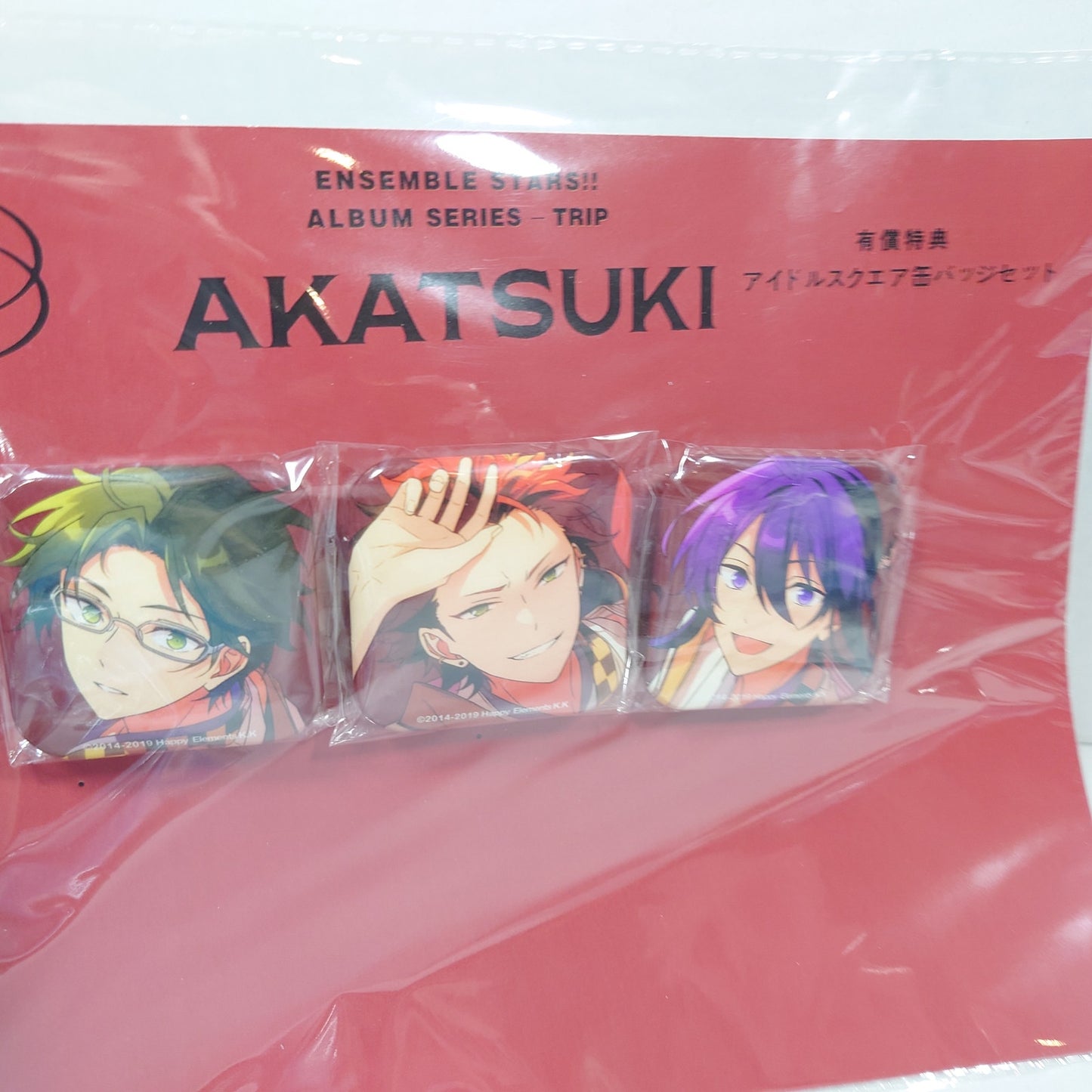 AKATSUKI Ensemble Stars Trip Pin Set