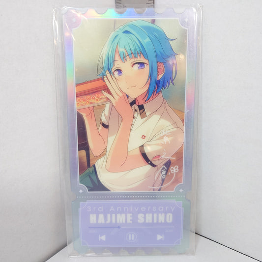 Hajime Shino Ra*bits Ensemble Stars KR 3rd Anniversary Acrylic Ticket
