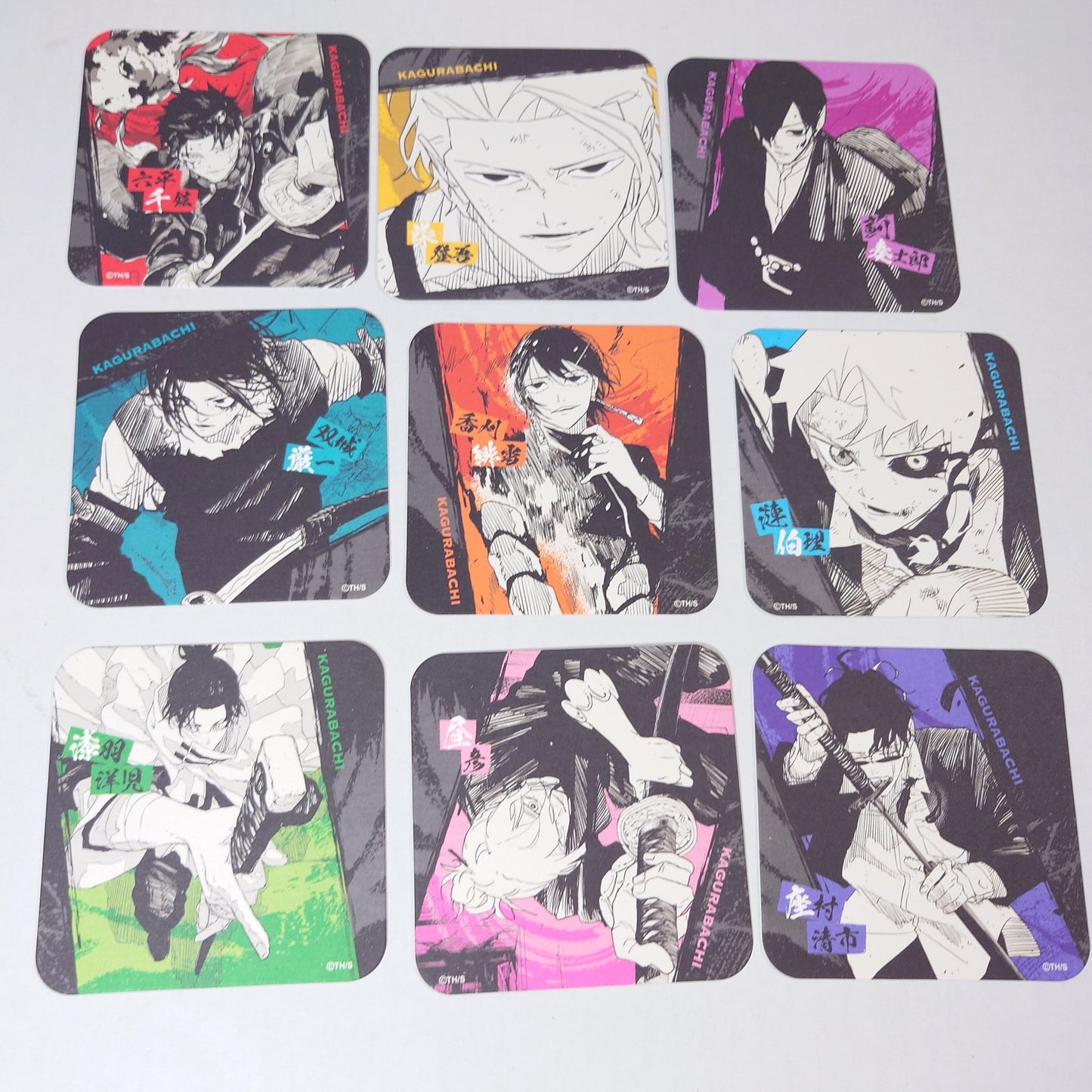 COMPLETE SET Kagurabachi Art Coaster