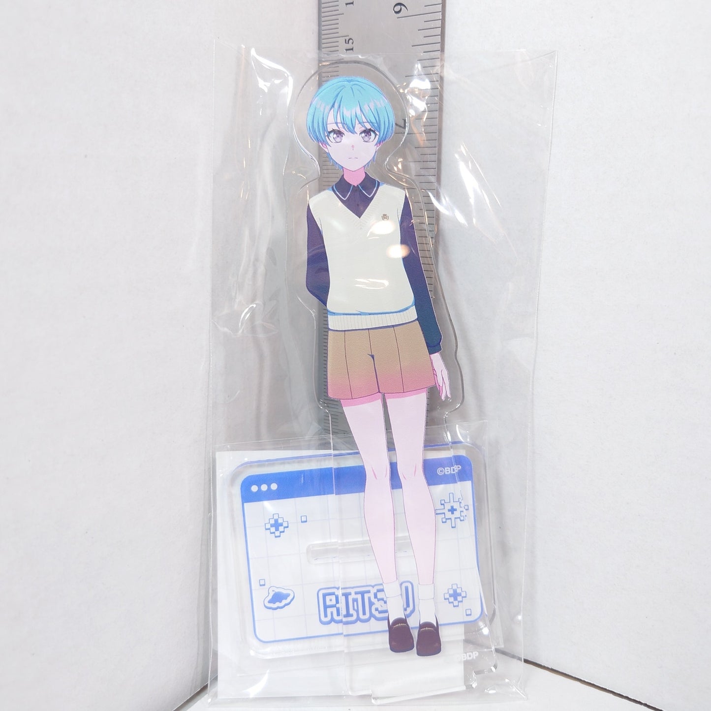 Ritsu Minetsuki Mugendai Mewtype Bang Dream!  Acrylic Stand Casual Ver.