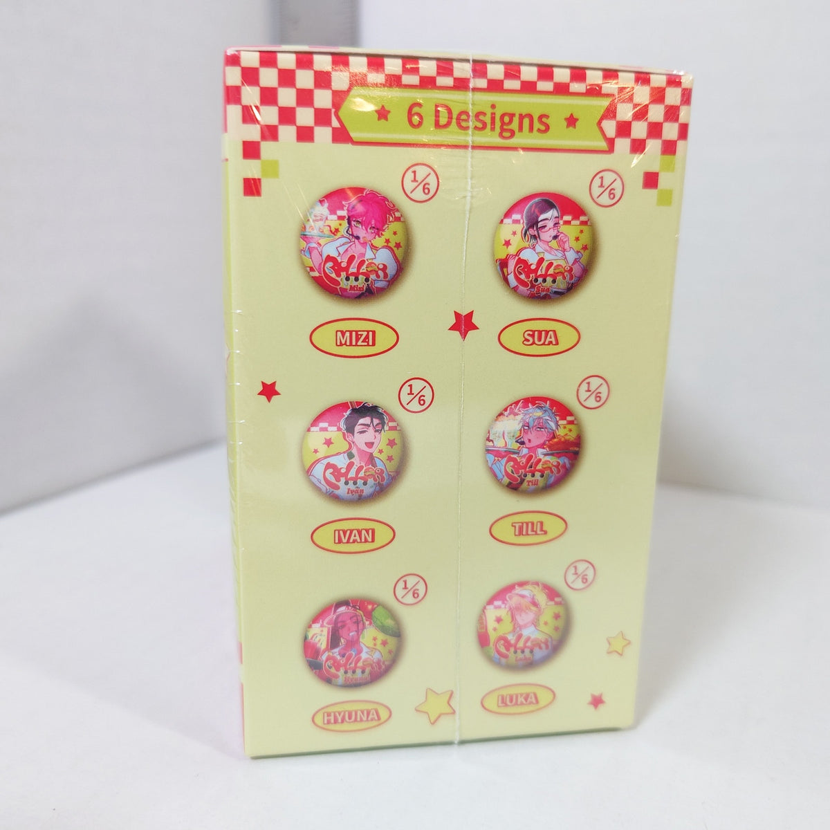 Alien Stage 4th Anniversary Roller Stars Series LD Badge Set