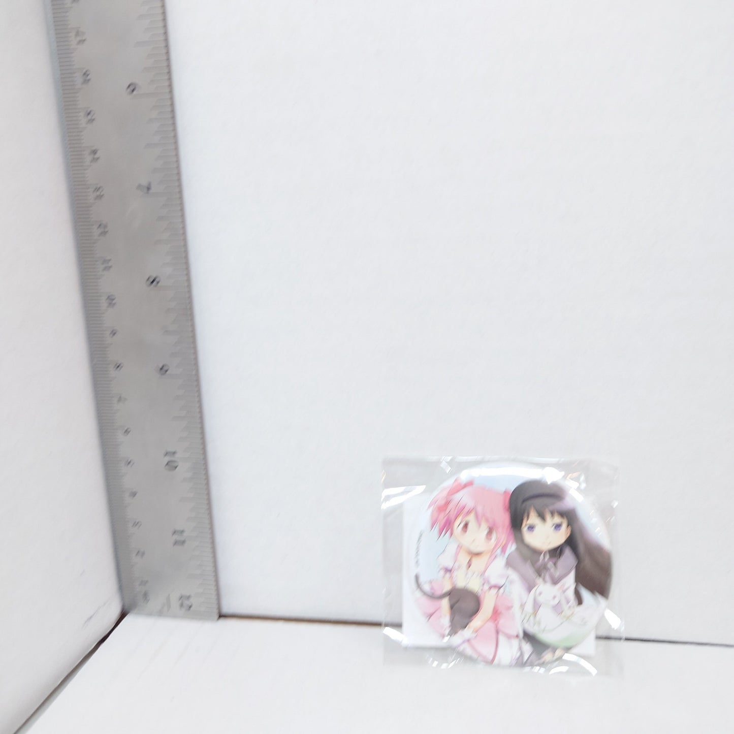 Madoka Kaname & Homura Akemi Madoka Magica Offical Badge