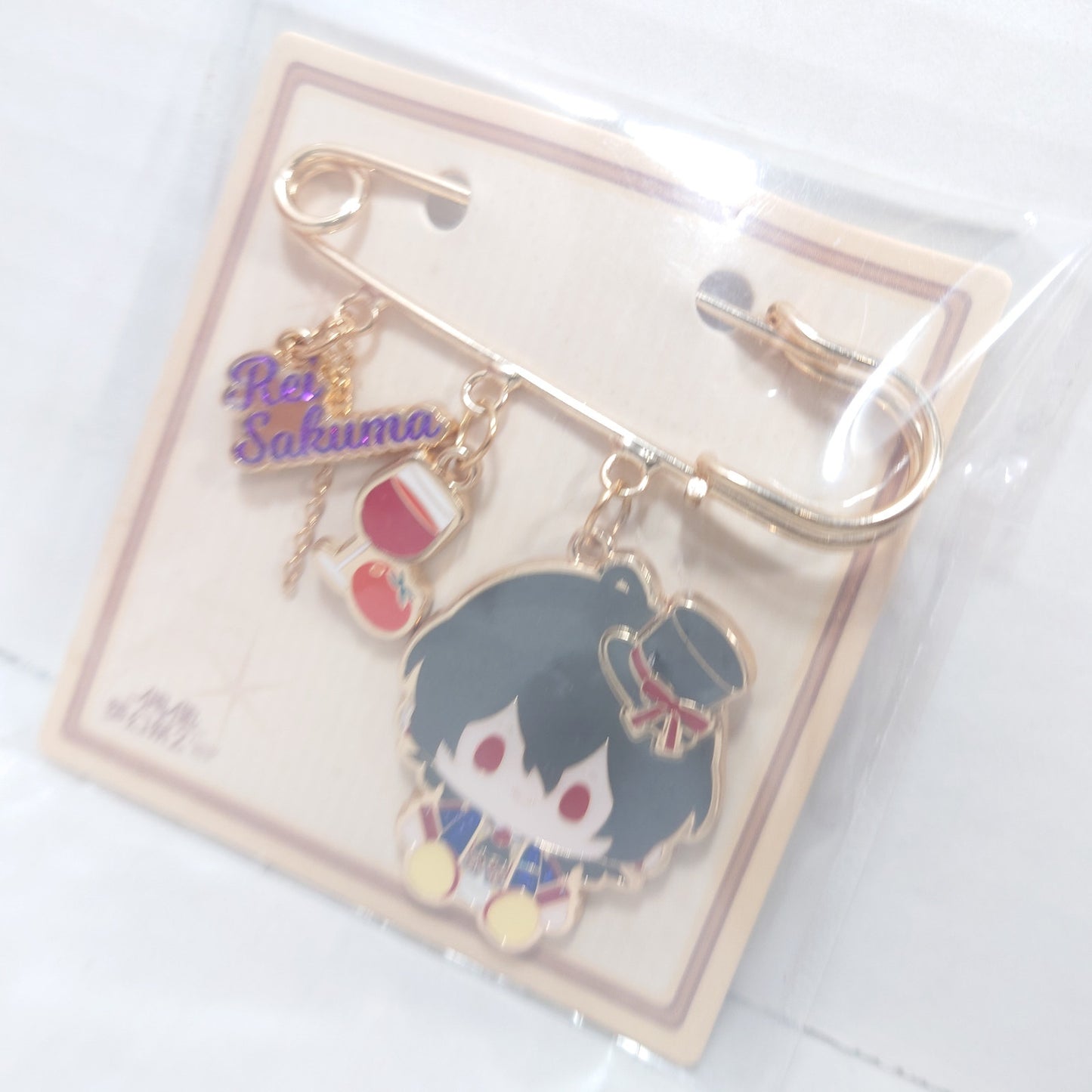 Rei Sakuma UNDEAD Ensemble Stars CN Brooch Pin