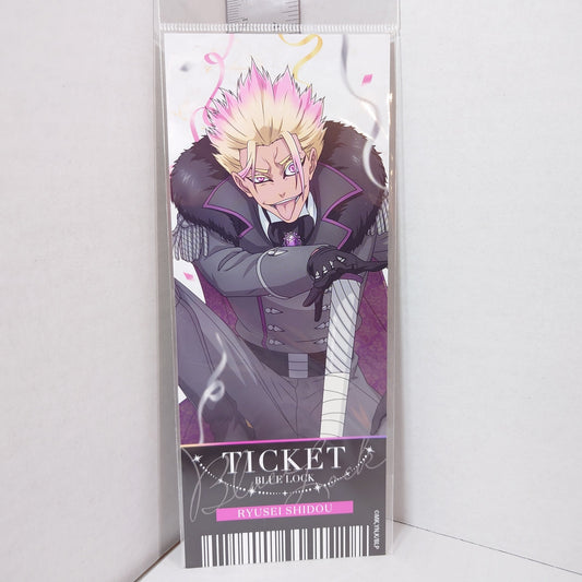 Ryusei Shidou Blue Lock Ticket