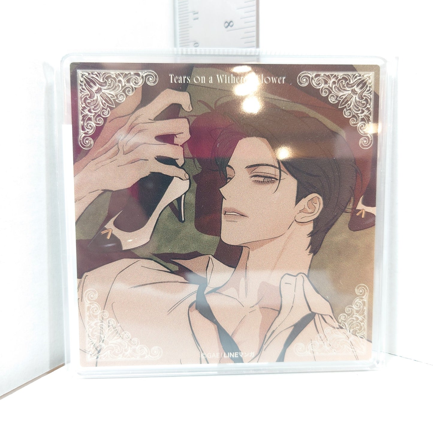 Beom Taeha Acrylic Coaster Tears of a Withered Flower