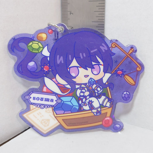 Souma Kanzaki AKATSUKI Ensemble Stars CN Acrylic Keychain