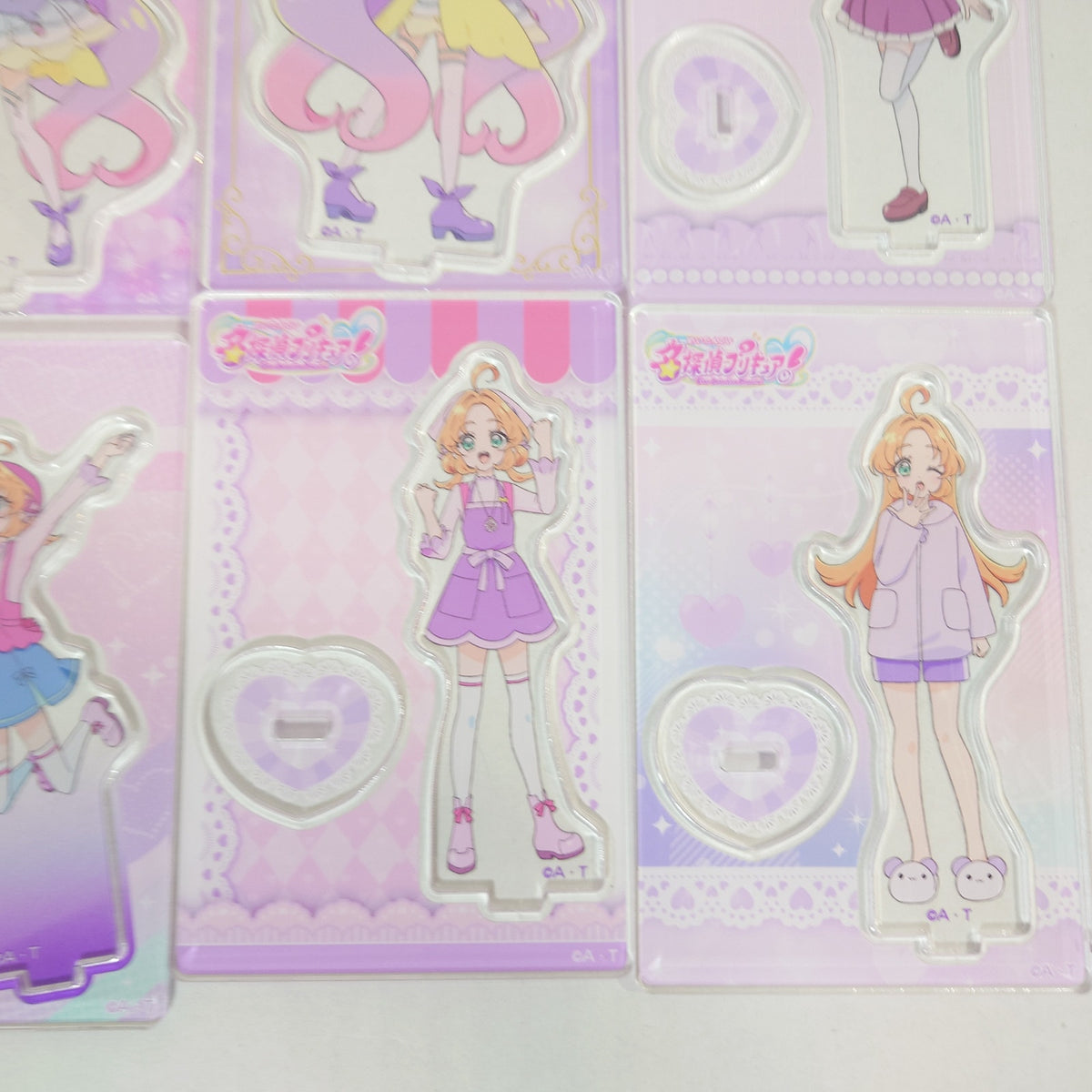 COMPLETE SET Cure Answer Pretty Cure (Precure) Star Detective (Meitantei) Acrylic Stand