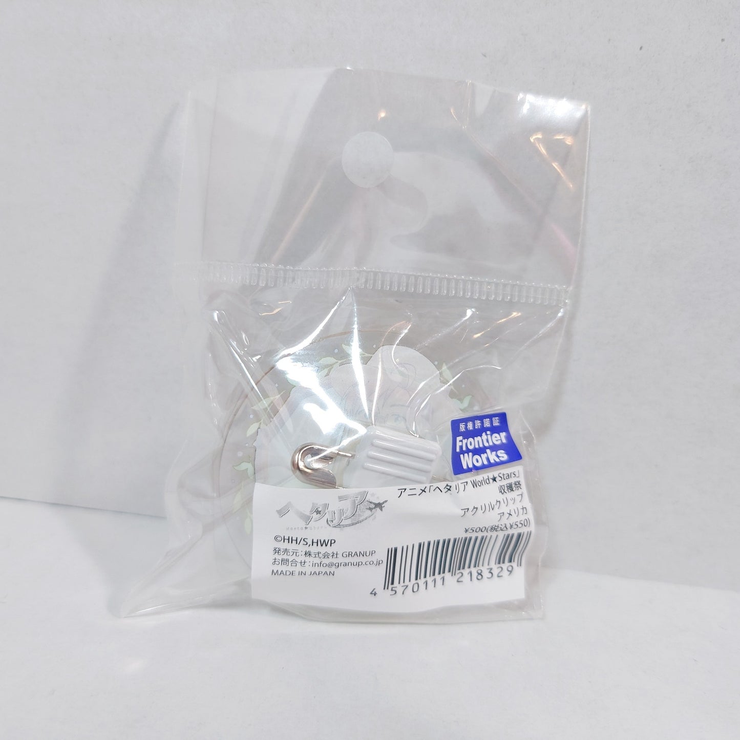 America Hetalia Acrylic Clip